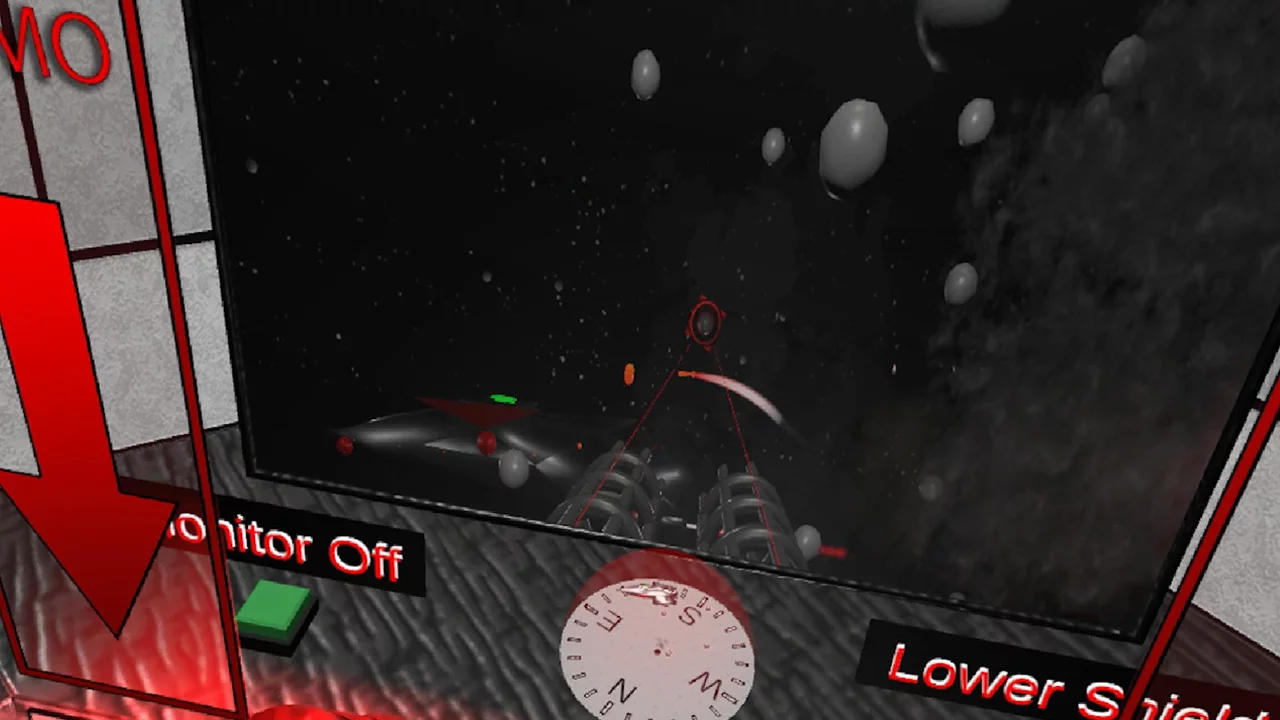 Изображение игры: Asteroid Turret Defender VR