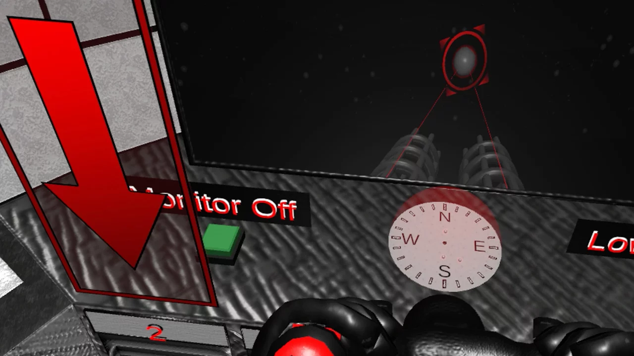 Изображение игры: Asteroid Turret Defender VR