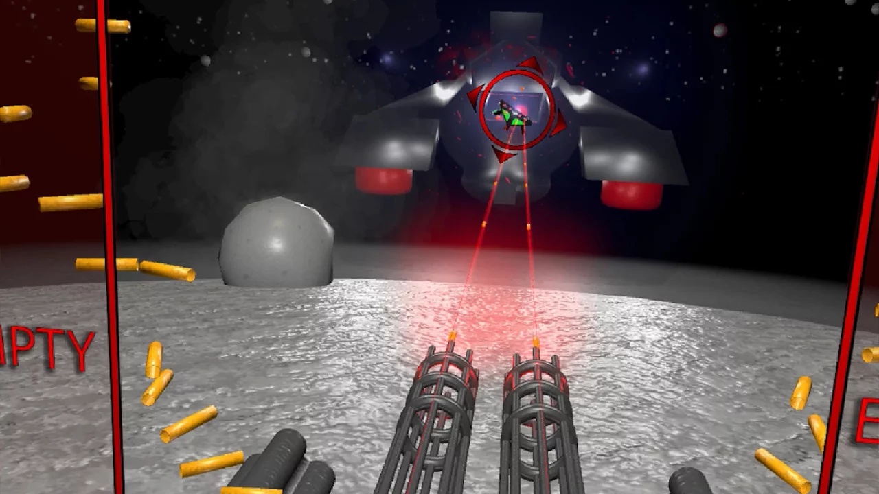 Изображение игры: Asteroid Turret Defender VR