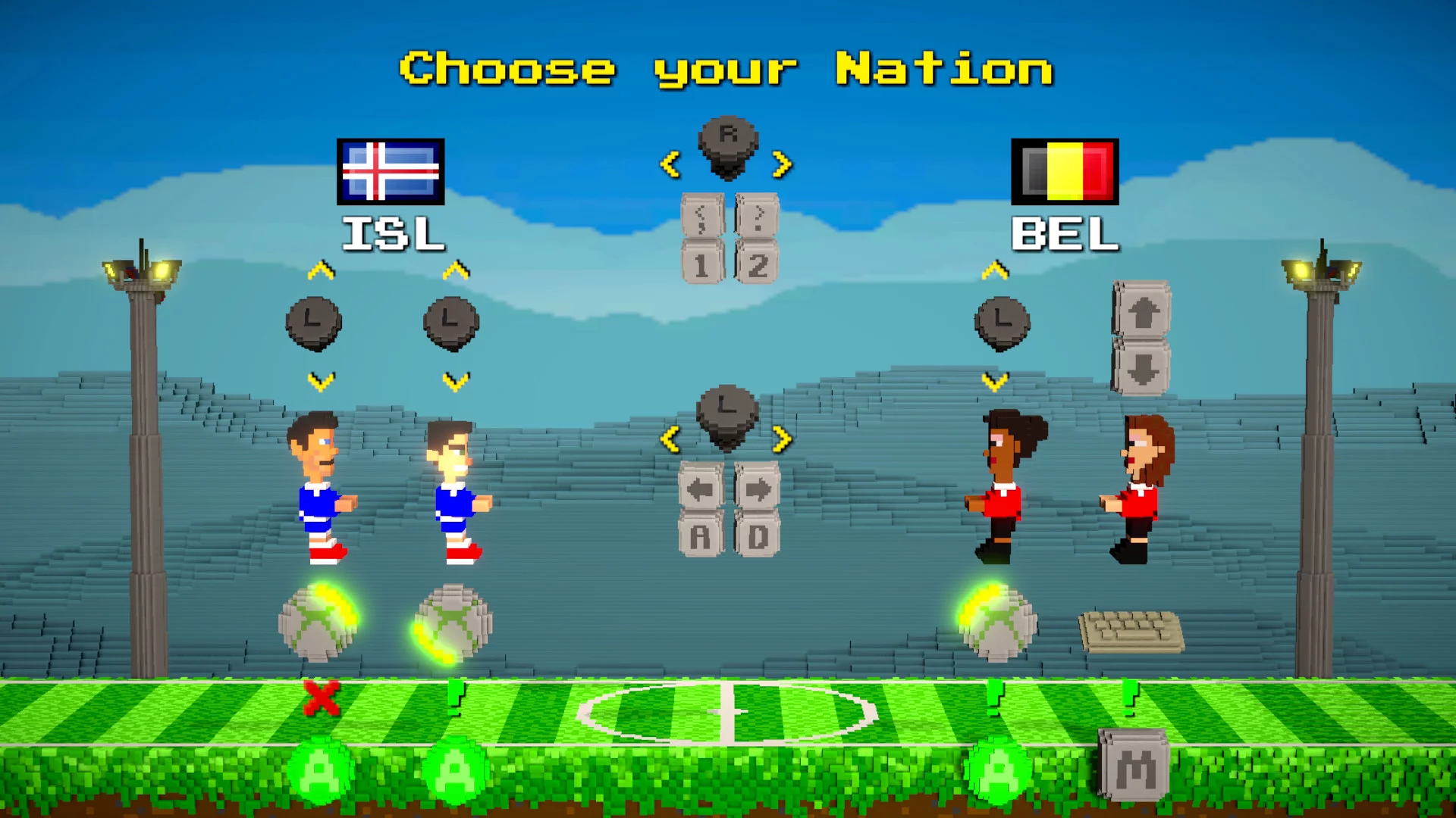 Изображение игры: Soccer Nations Battle