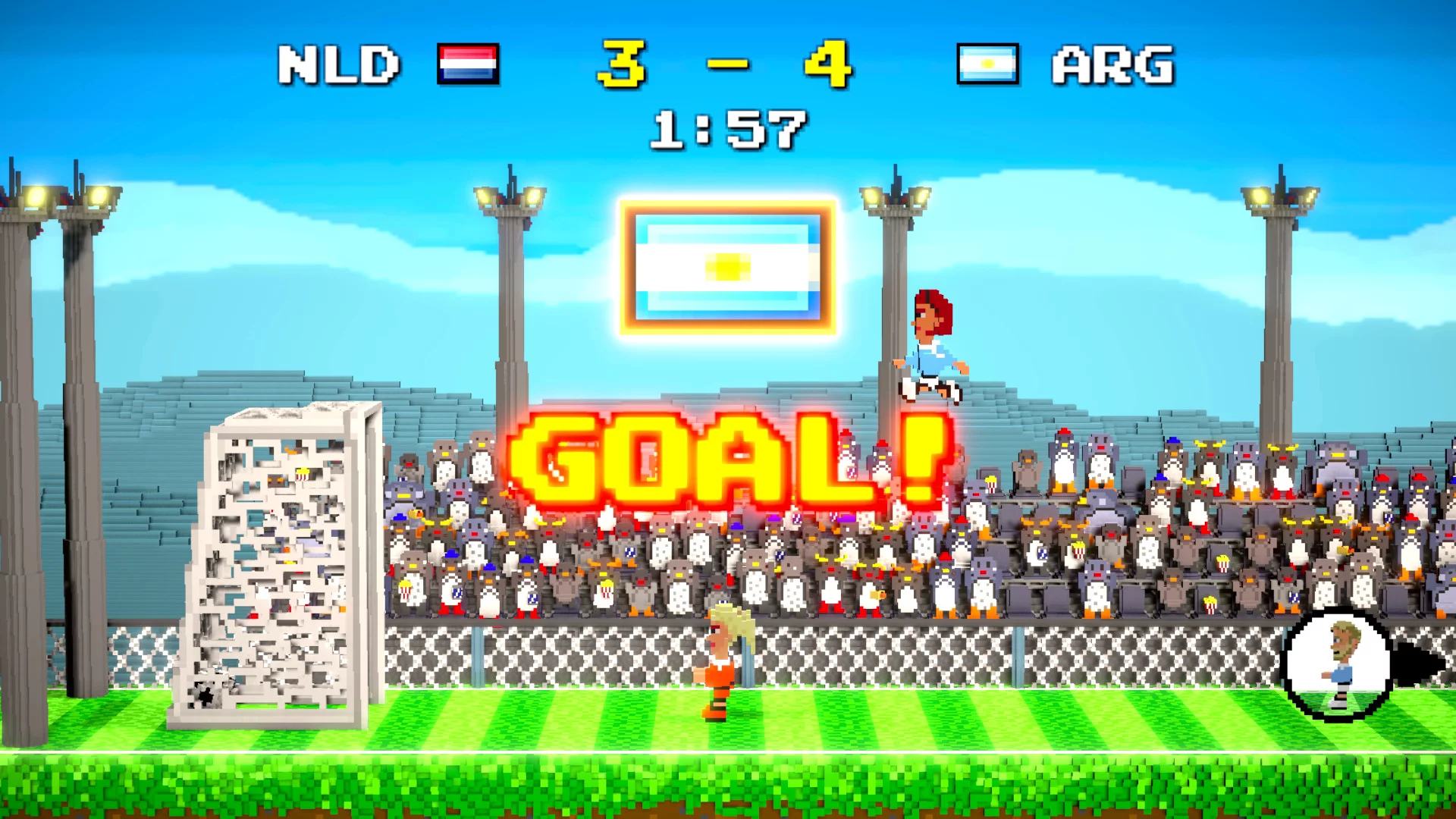 Изображение игры: Soccer Nations Battle
