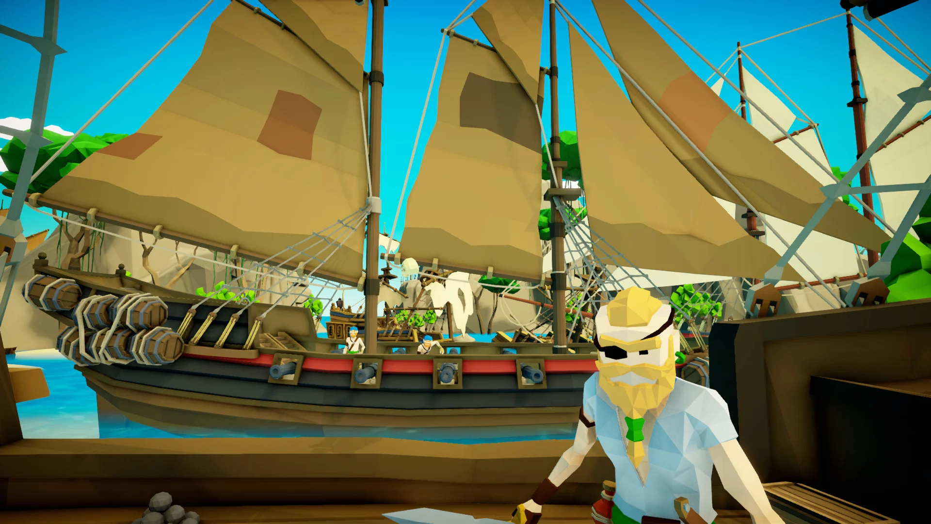 Изображение игры: Virtual Pirate VR
