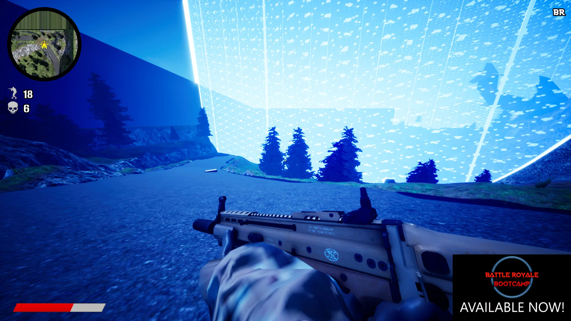 Изображение игры: Battle Royale Bootcamp