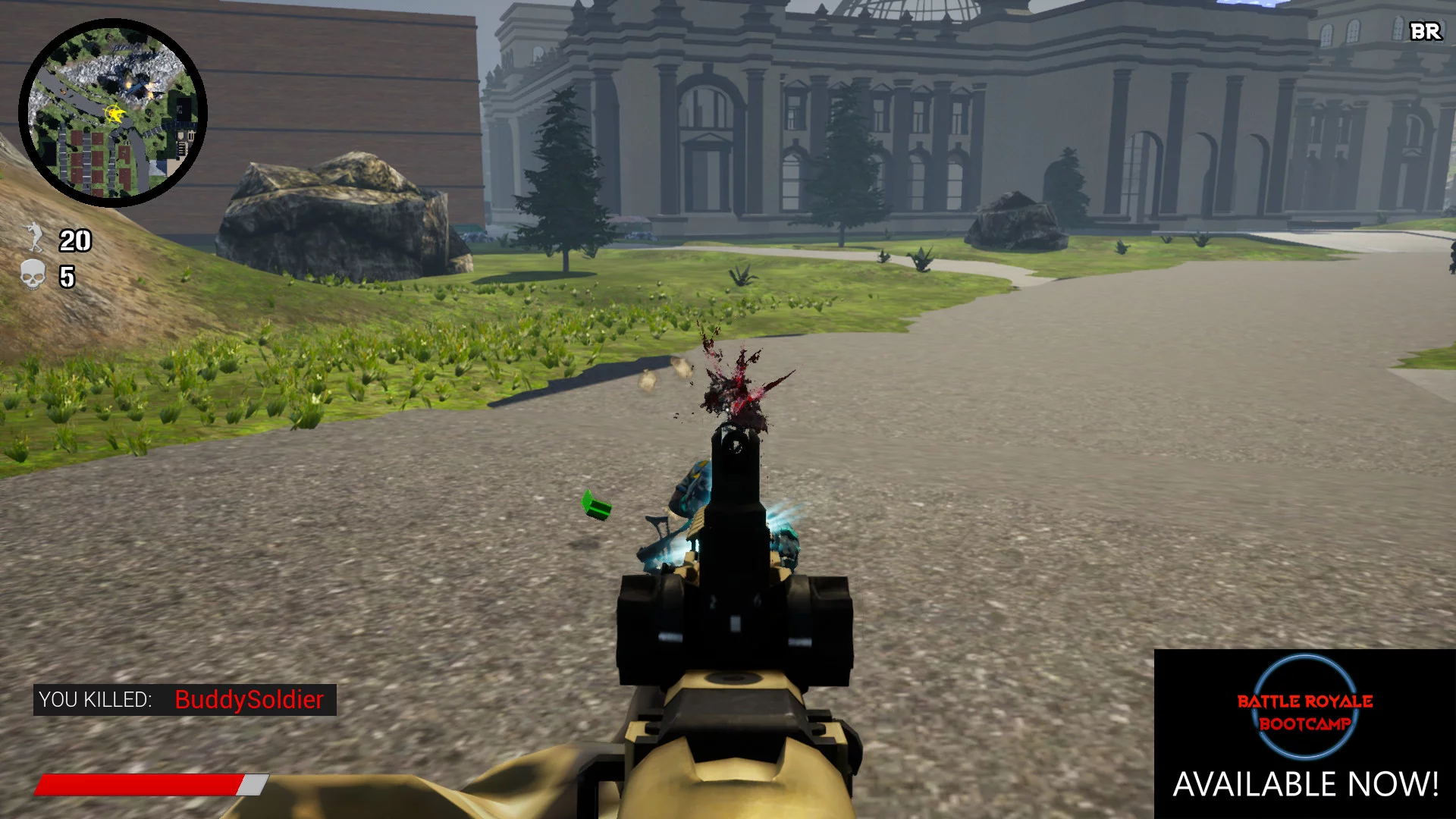 Изображение игры: Battle Royale Bootcamp