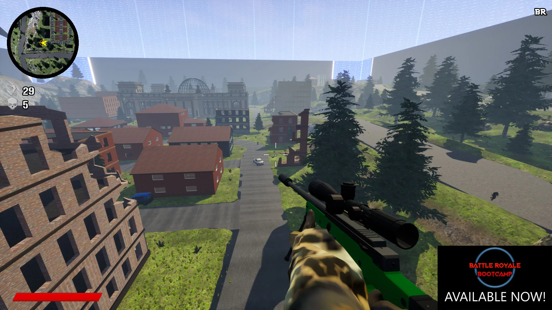 Изображение игры: Battle Royale Bootcamp