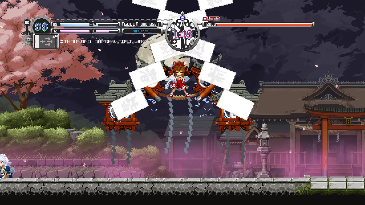Изображение игры: Touhou Luna Nights