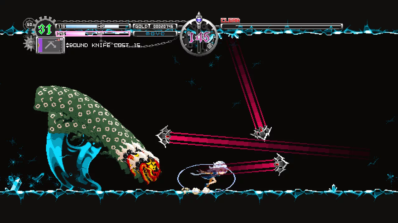 Изображение игры: Touhou Luna Nights