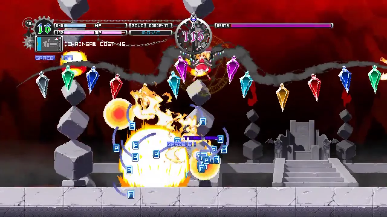 Изображение игры: Touhou Luna Nights