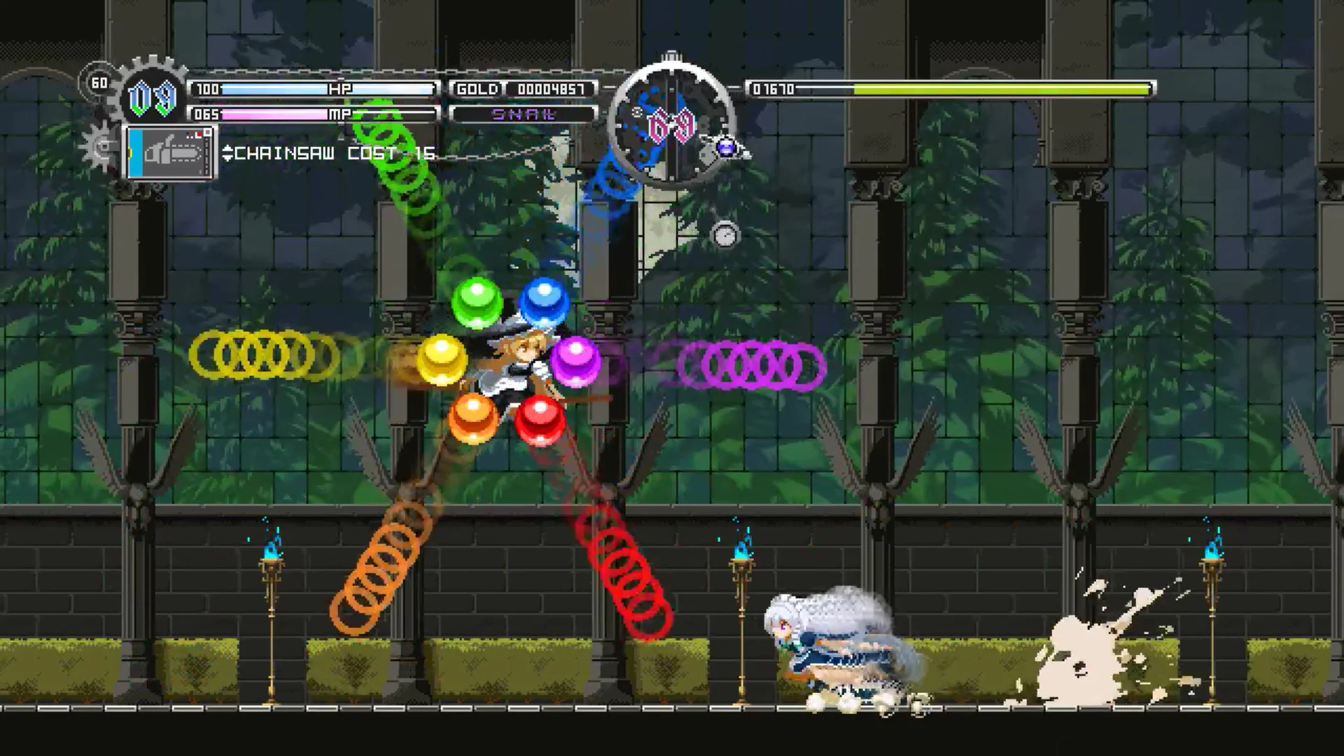 Изображение игры: Touhou Luna Nights