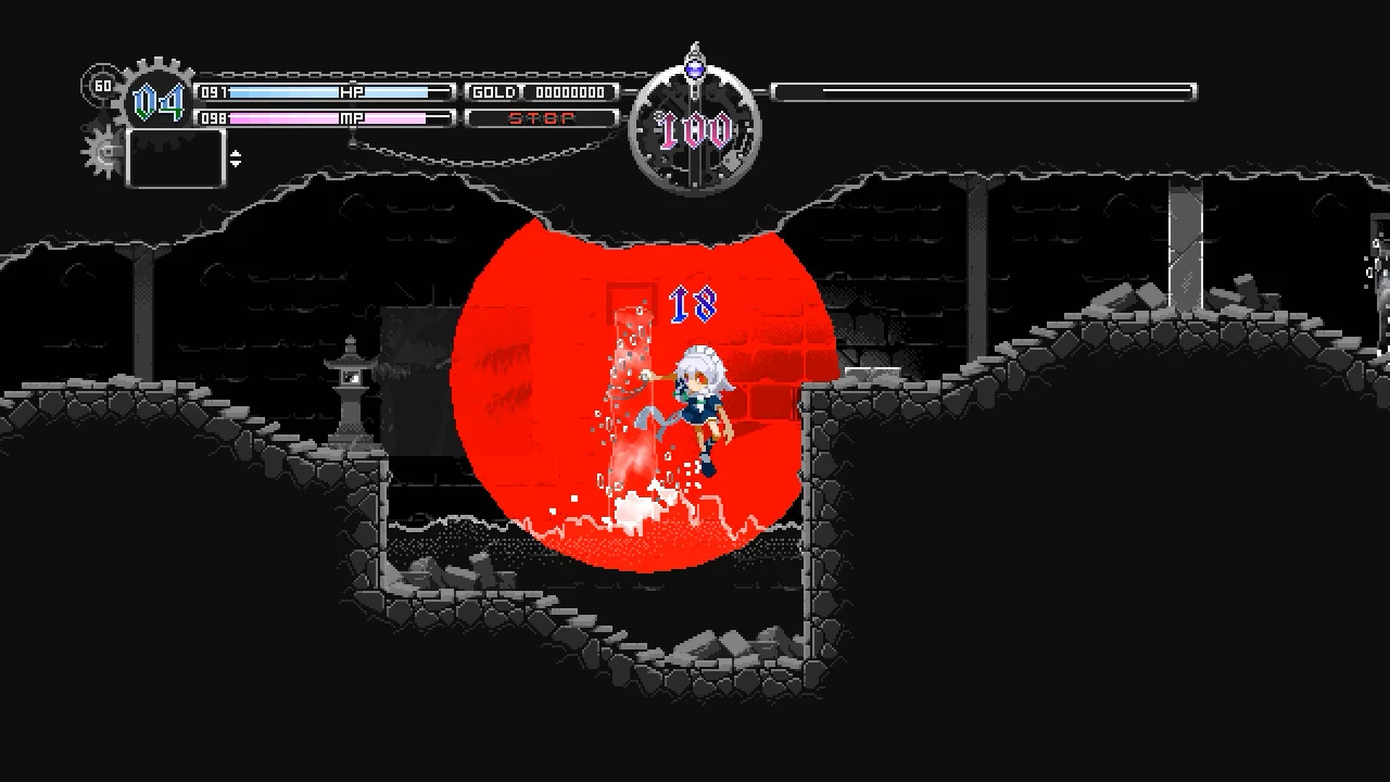 Изображение игры: Touhou Luna Nights