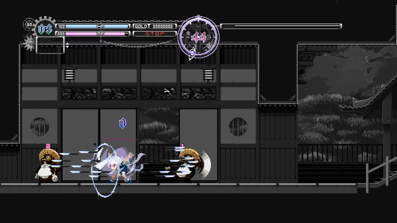 Изображение игры: Touhou Luna Nights
