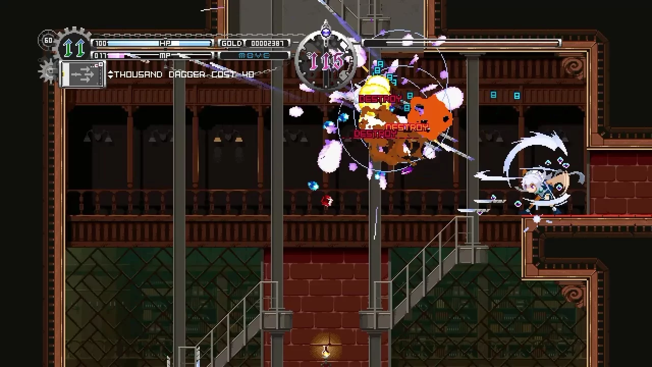 Изображение игры: Touhou Luna Nights