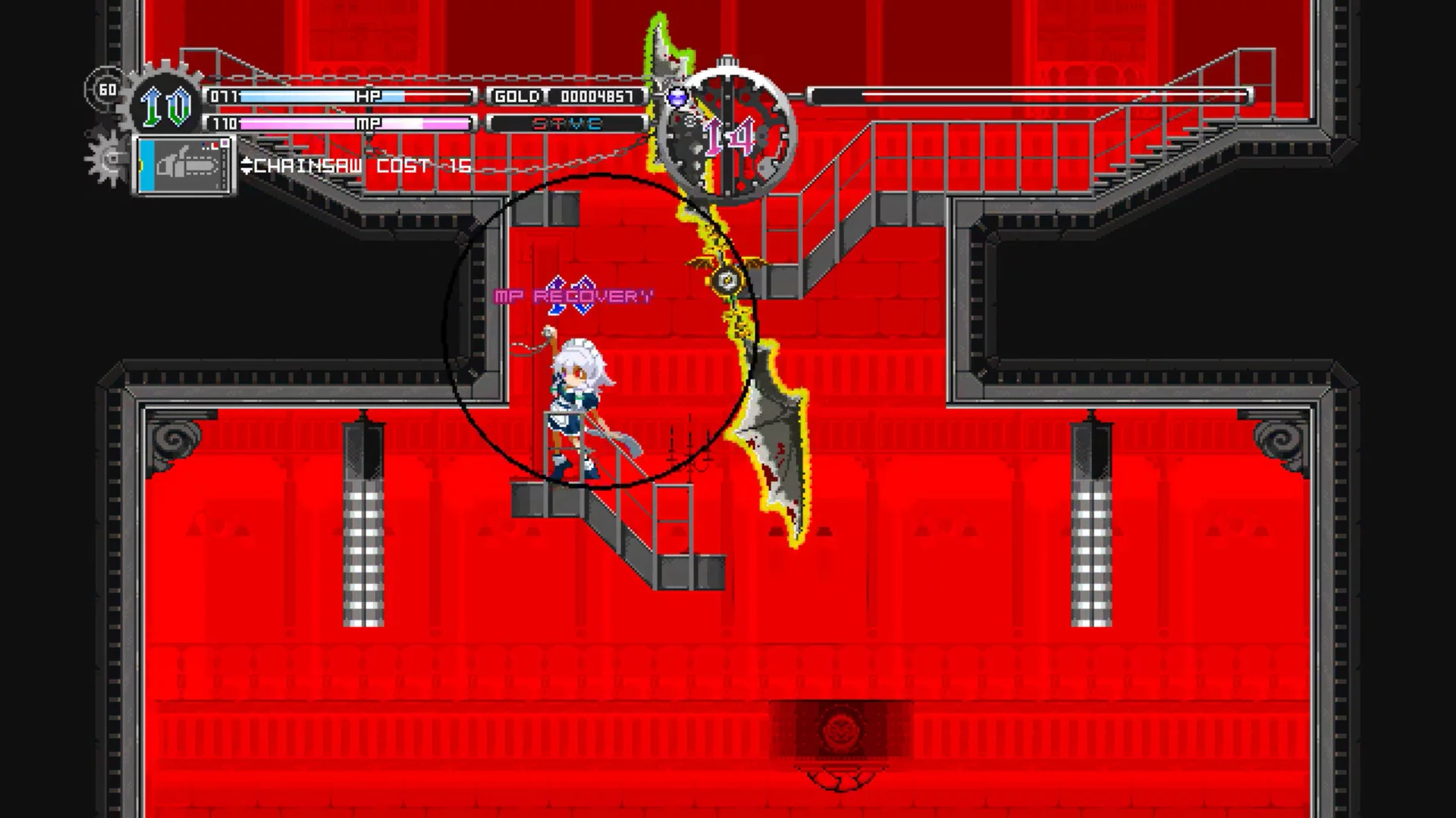 Изображение игры: Touhou Luna Nights