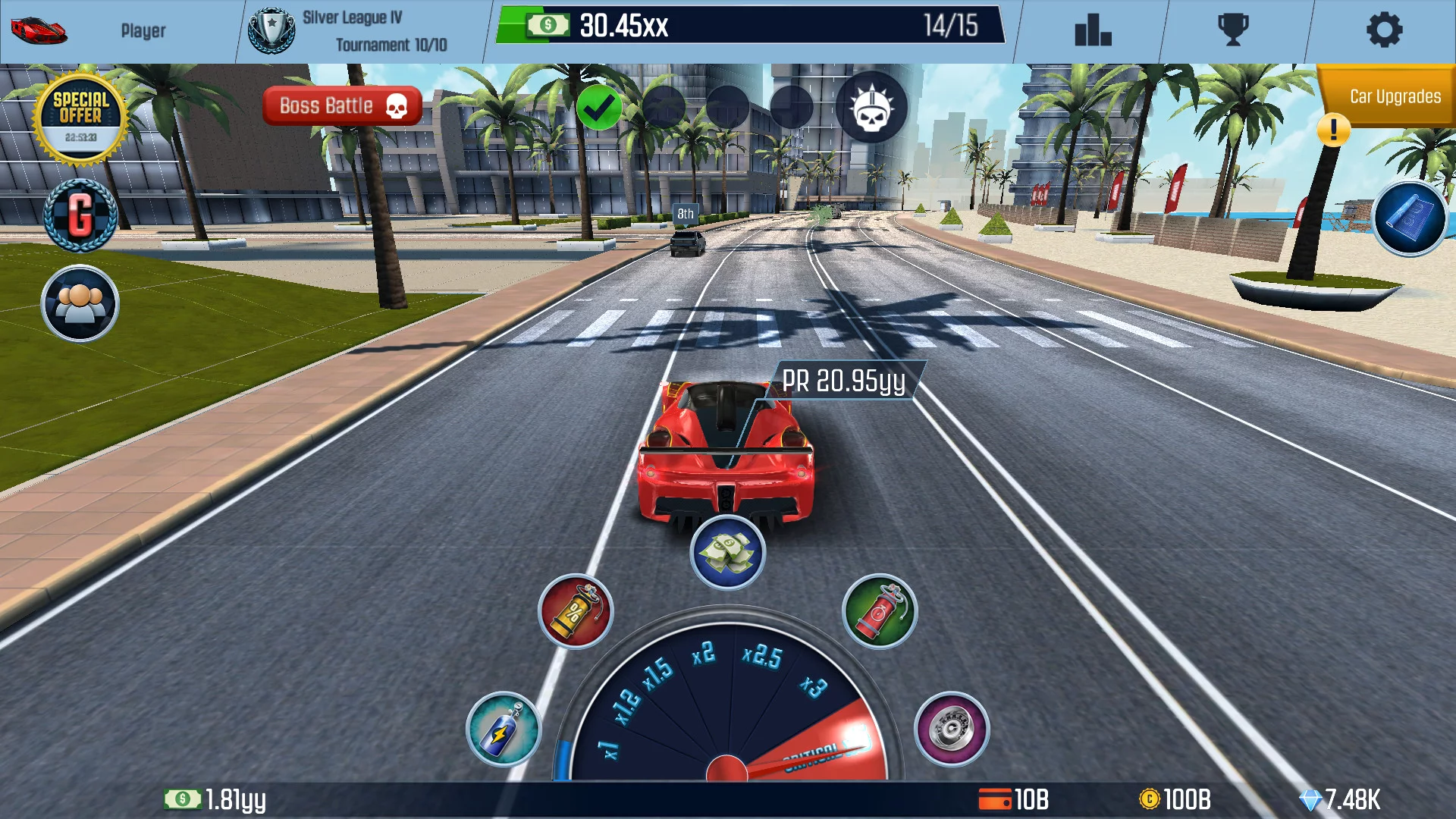 Изображение игры: Idle Racing GO: Clicker Tycoon