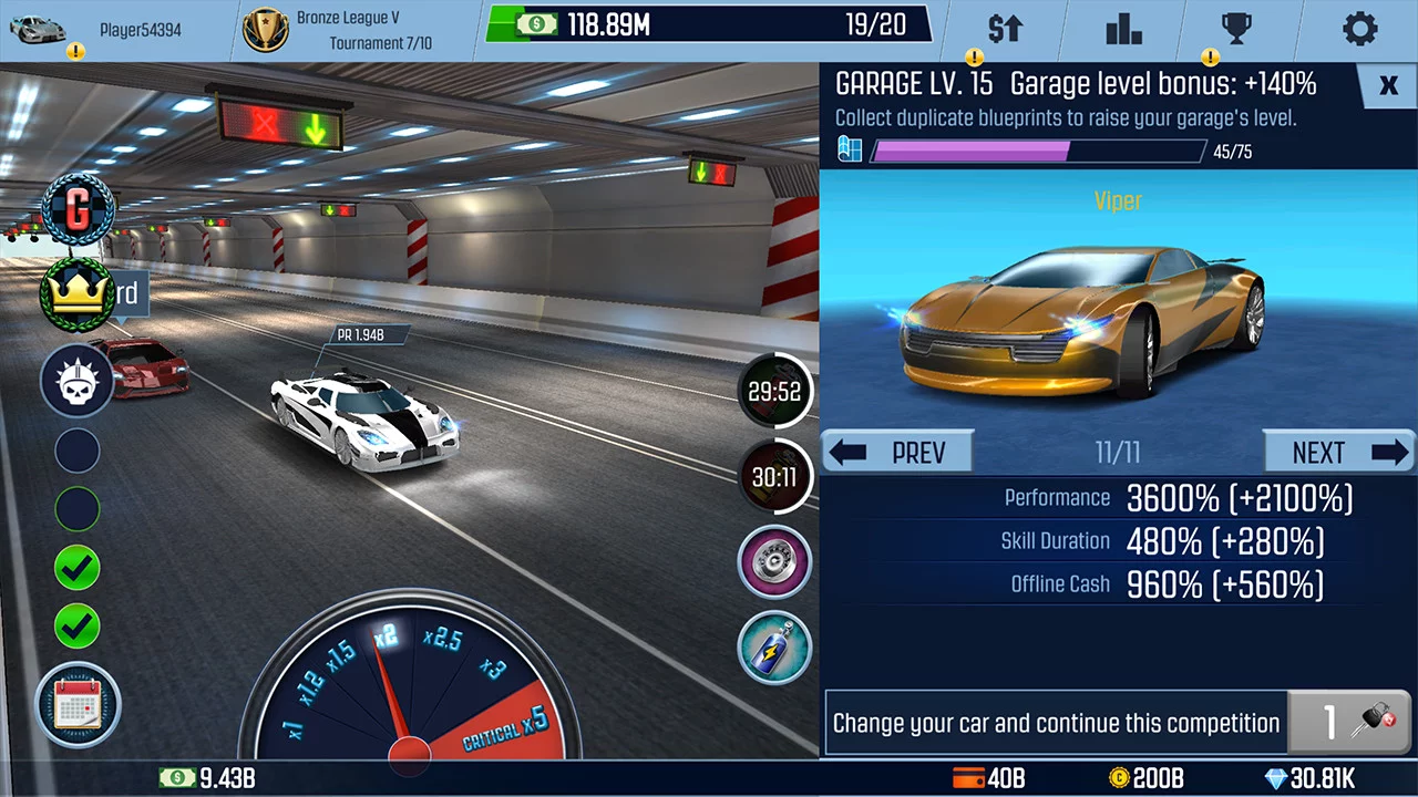Изображение игры: Idle Racing GO: Clicker Tycoon
