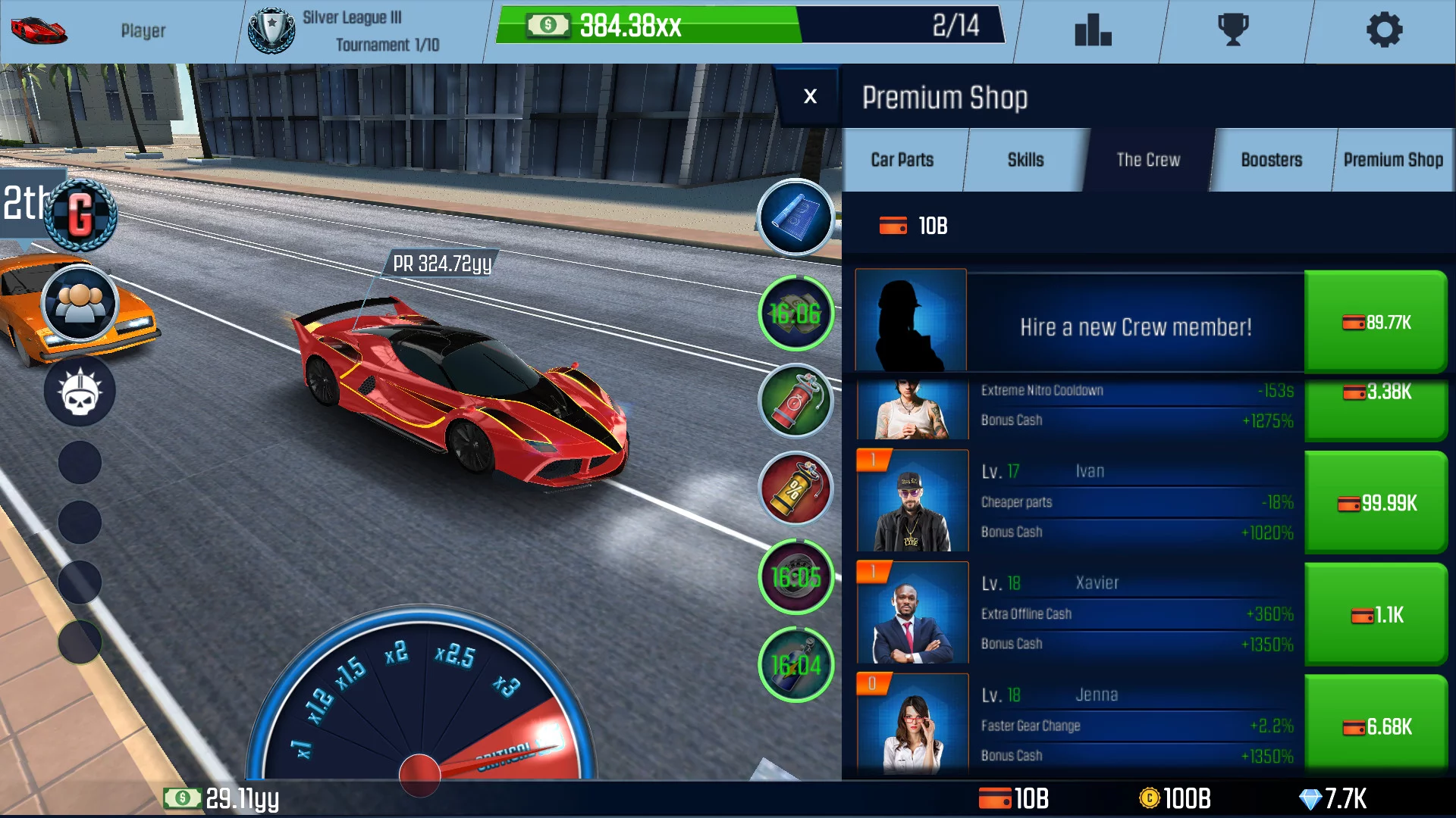 Изображение игры: Idle Racing GO: Clicker Tycoon