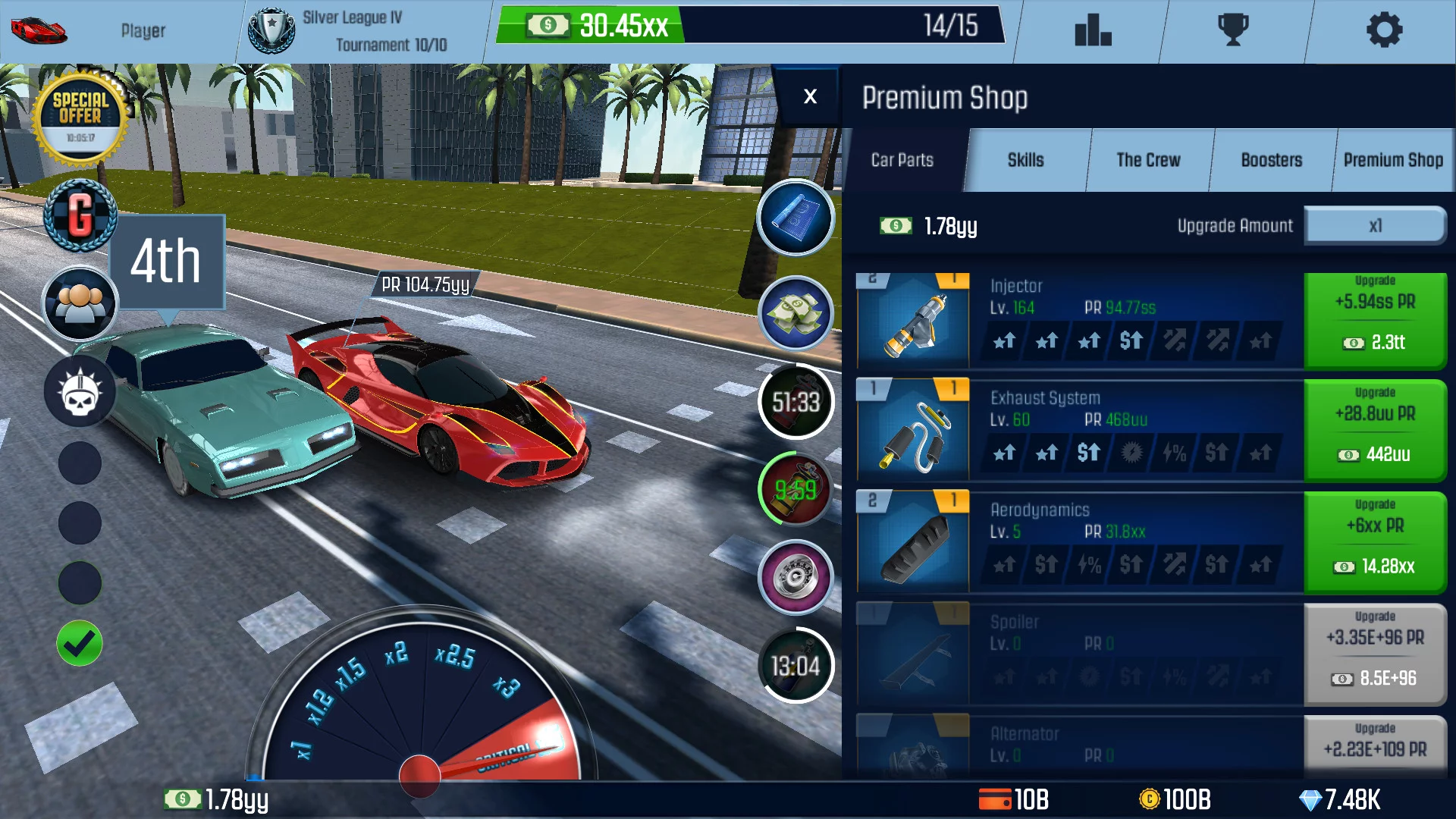 Изображение игры: Idle Racing GO: Clicker Tycoon