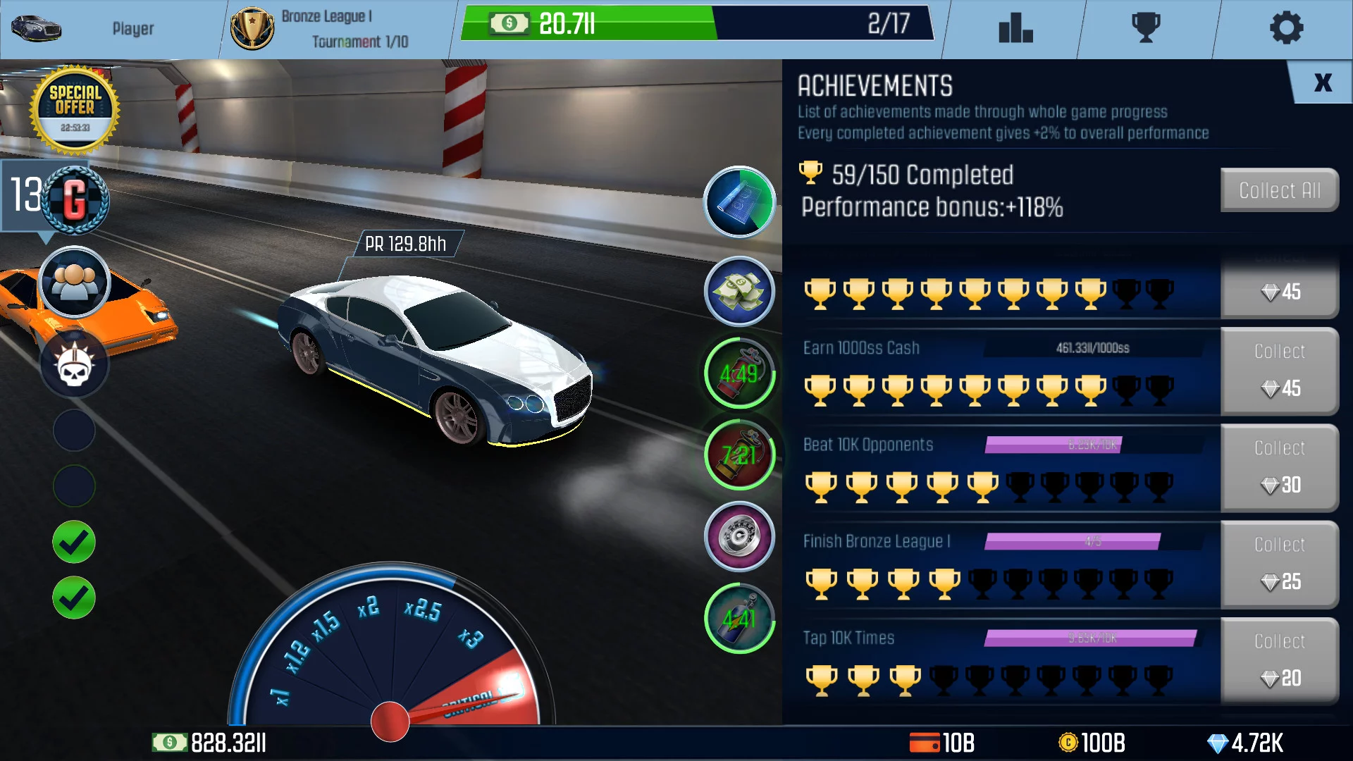 Изображение игры: Idle Racing GO: Clicker Tycoon