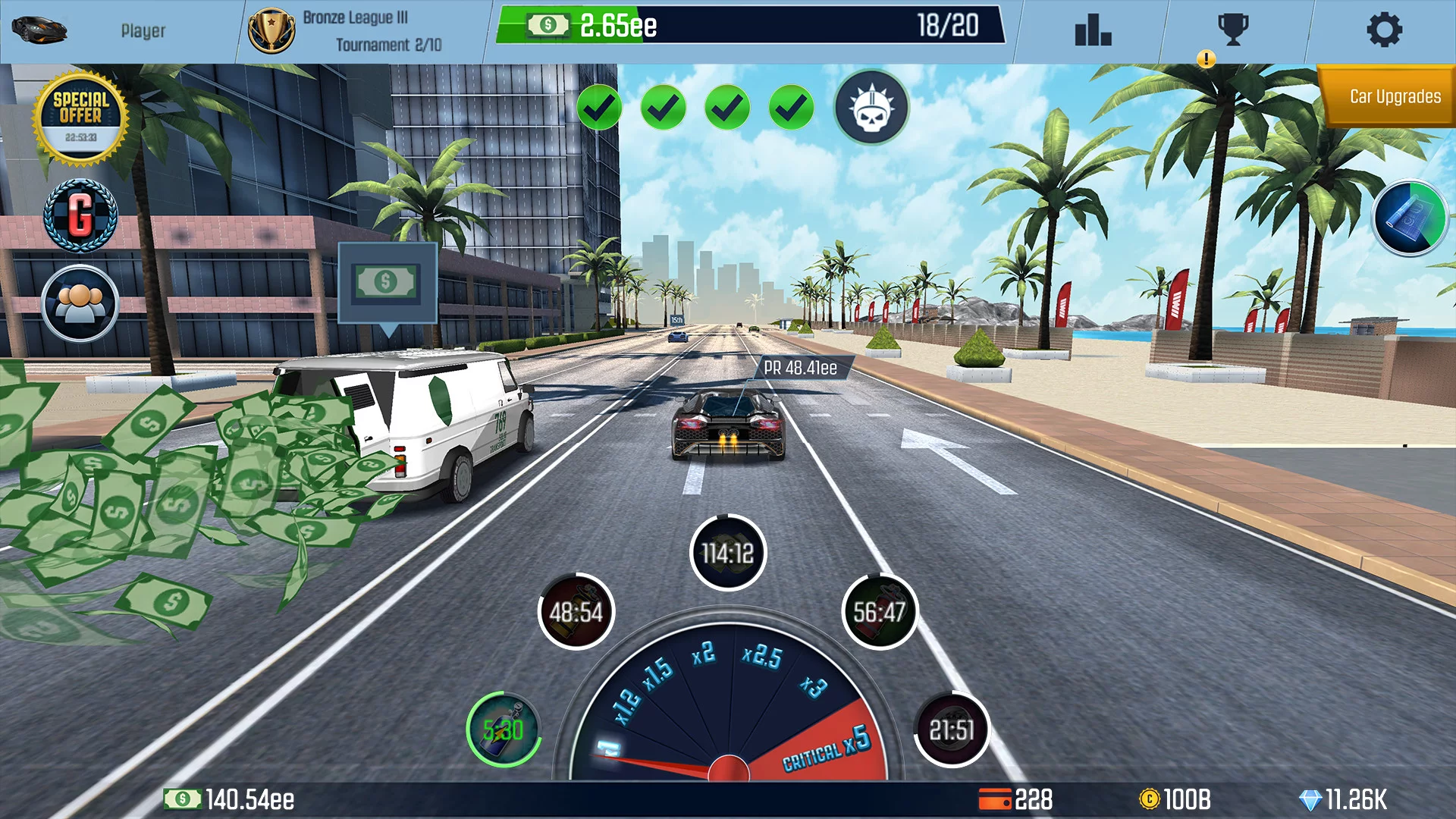 Изображение игры: Idle Racing GO: Clicker Tycoon