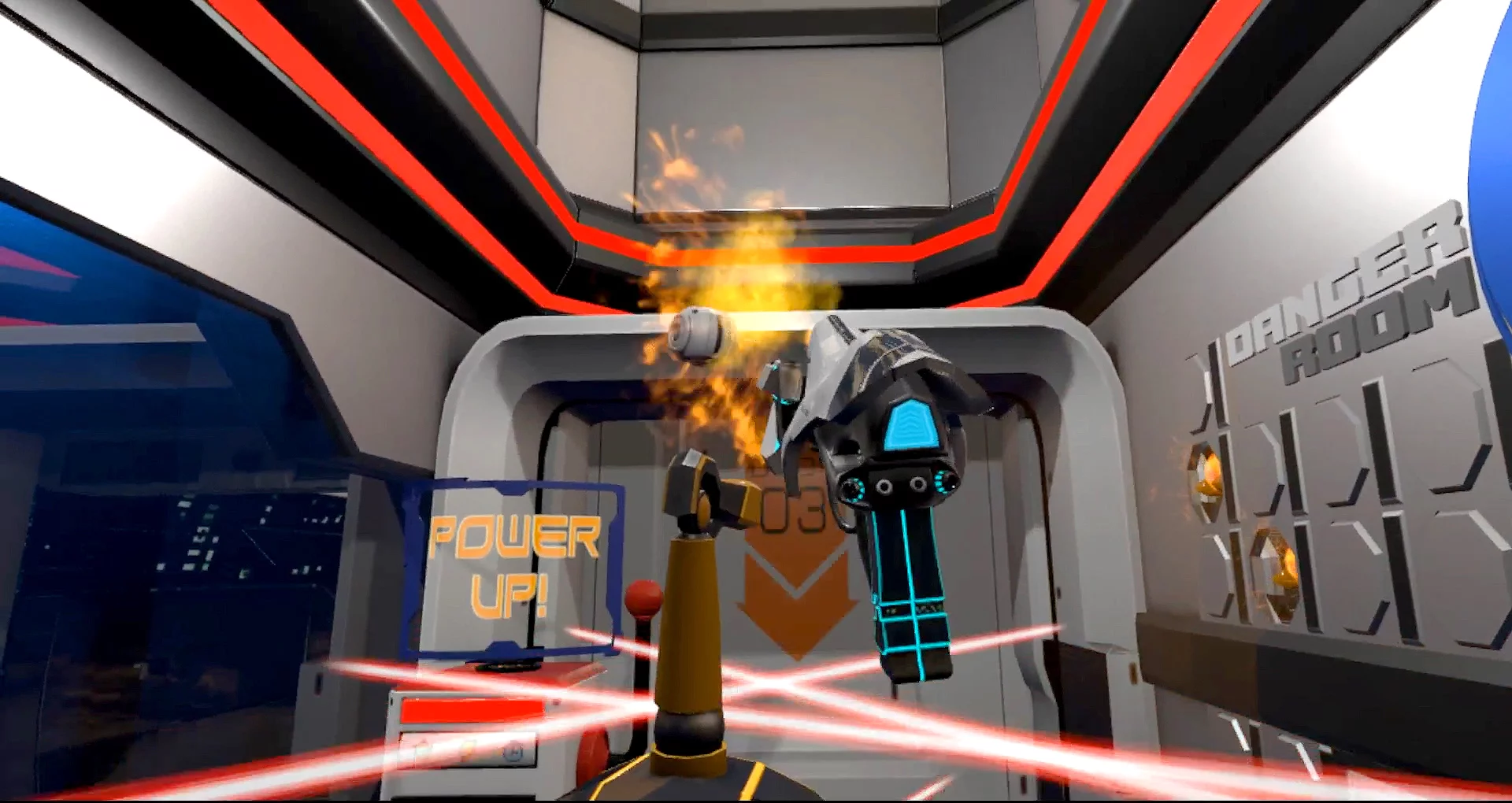 Изображение игры: Danger Room VR