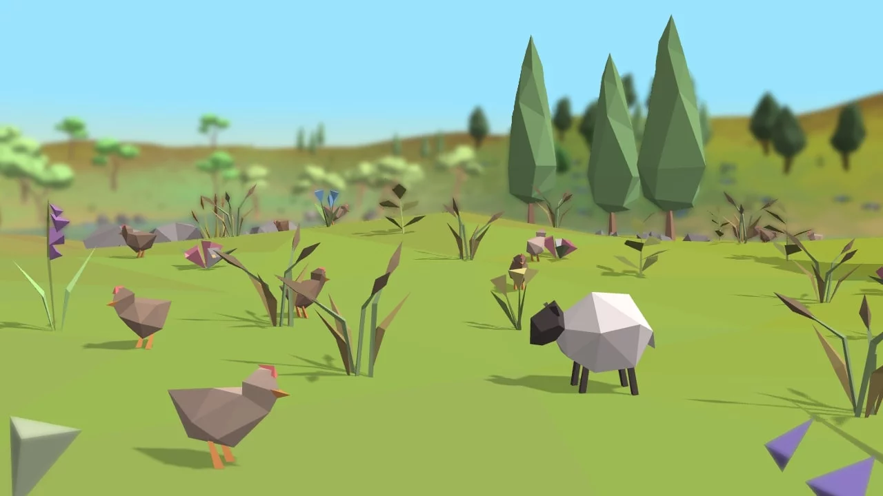 Изображение игры: Equilinox