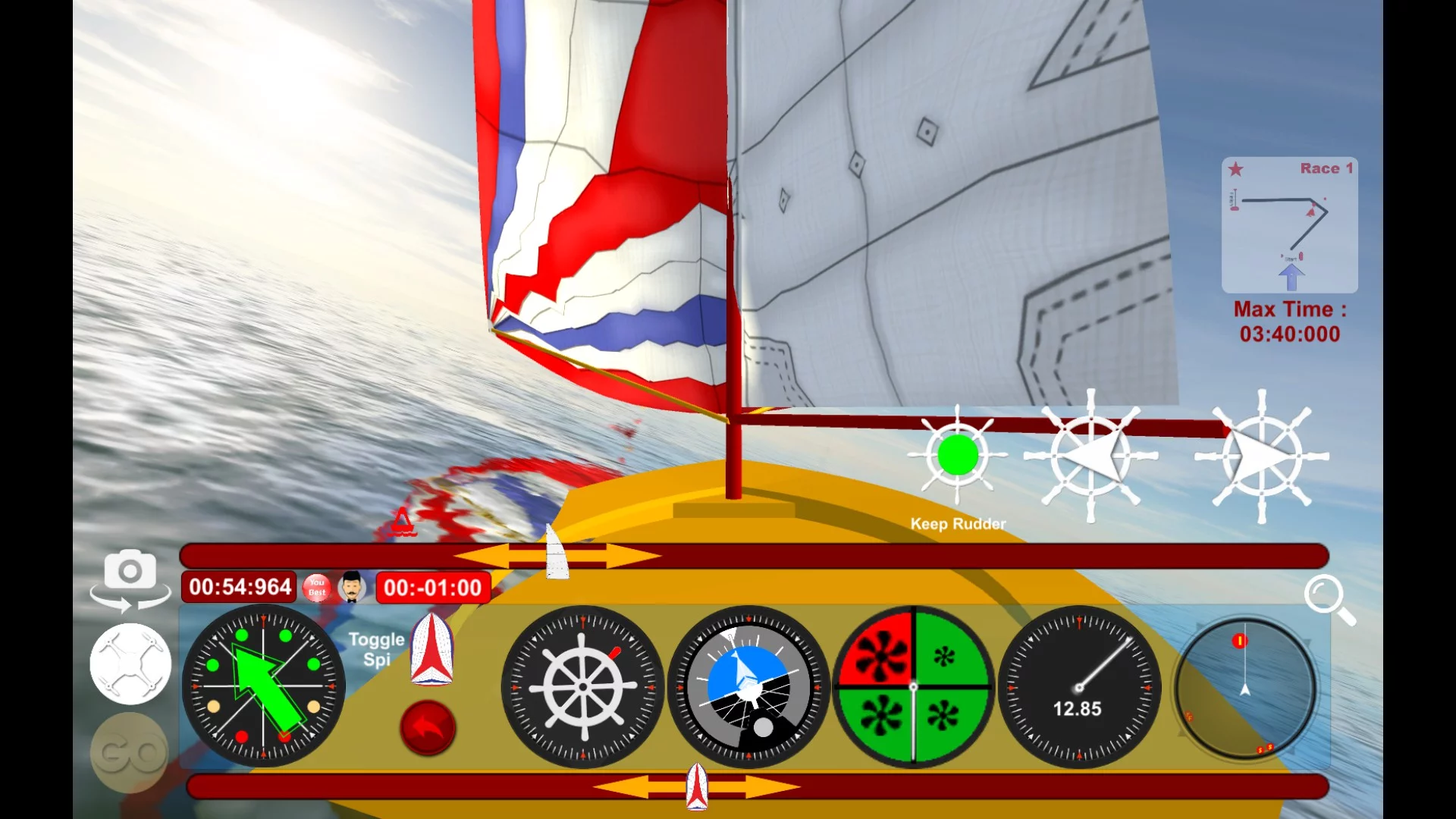 Изображение игры: Simple Sailing