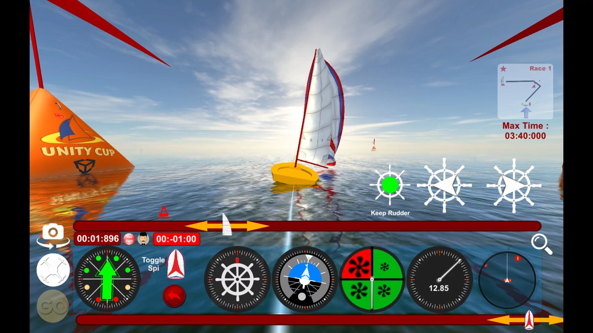 Изображение игры: Simple Sailing