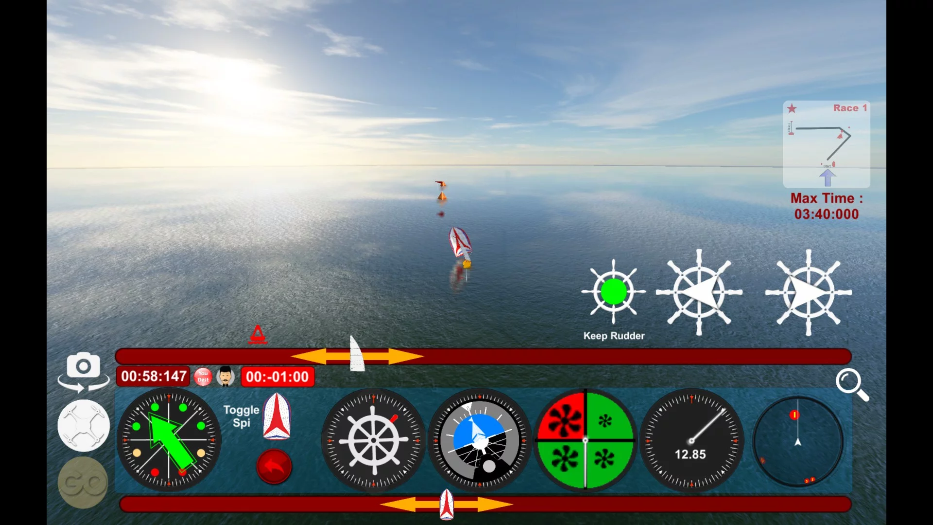Изображение игры: Simple Sailing