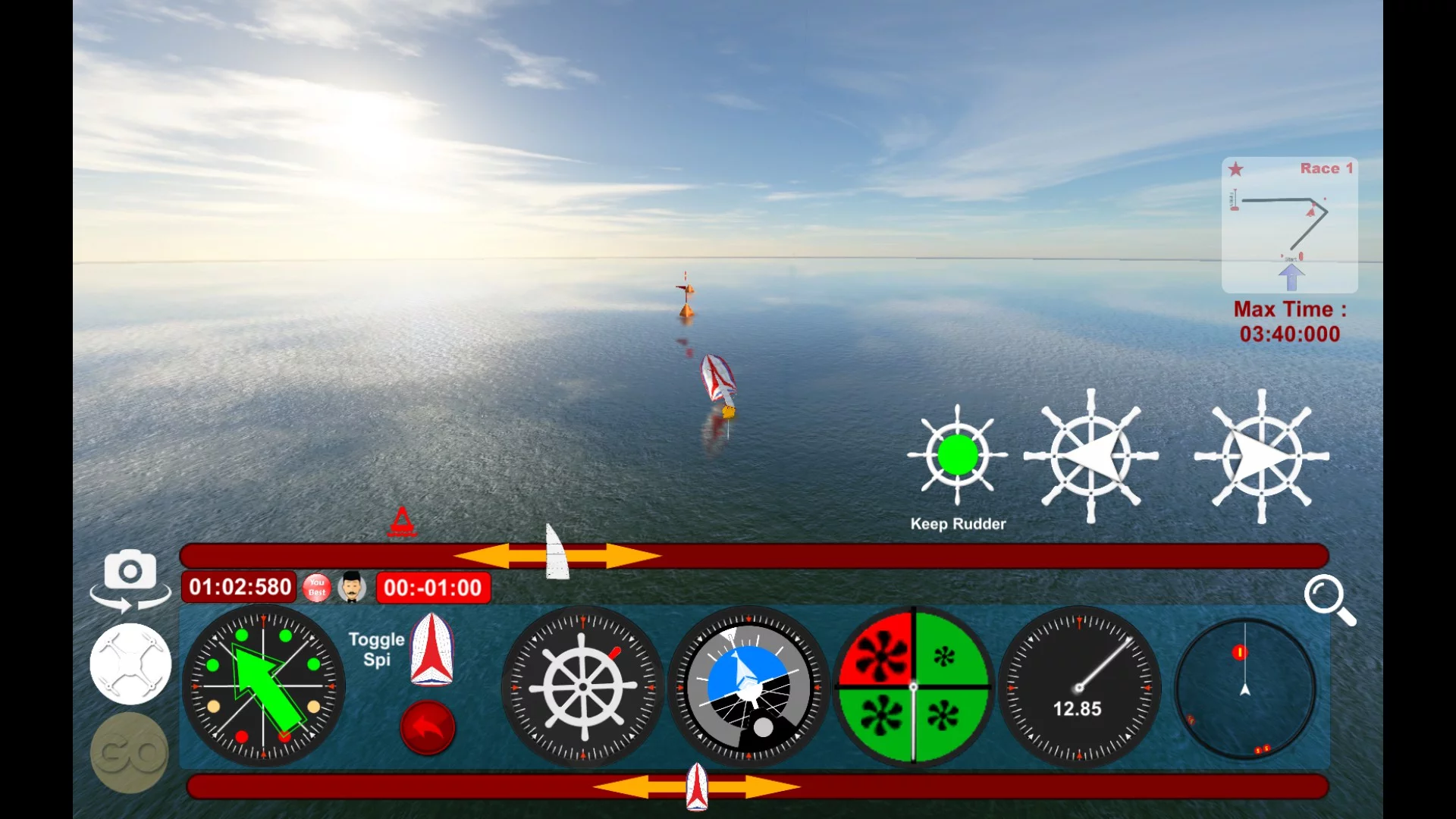Изображение игры: Simple Sailing