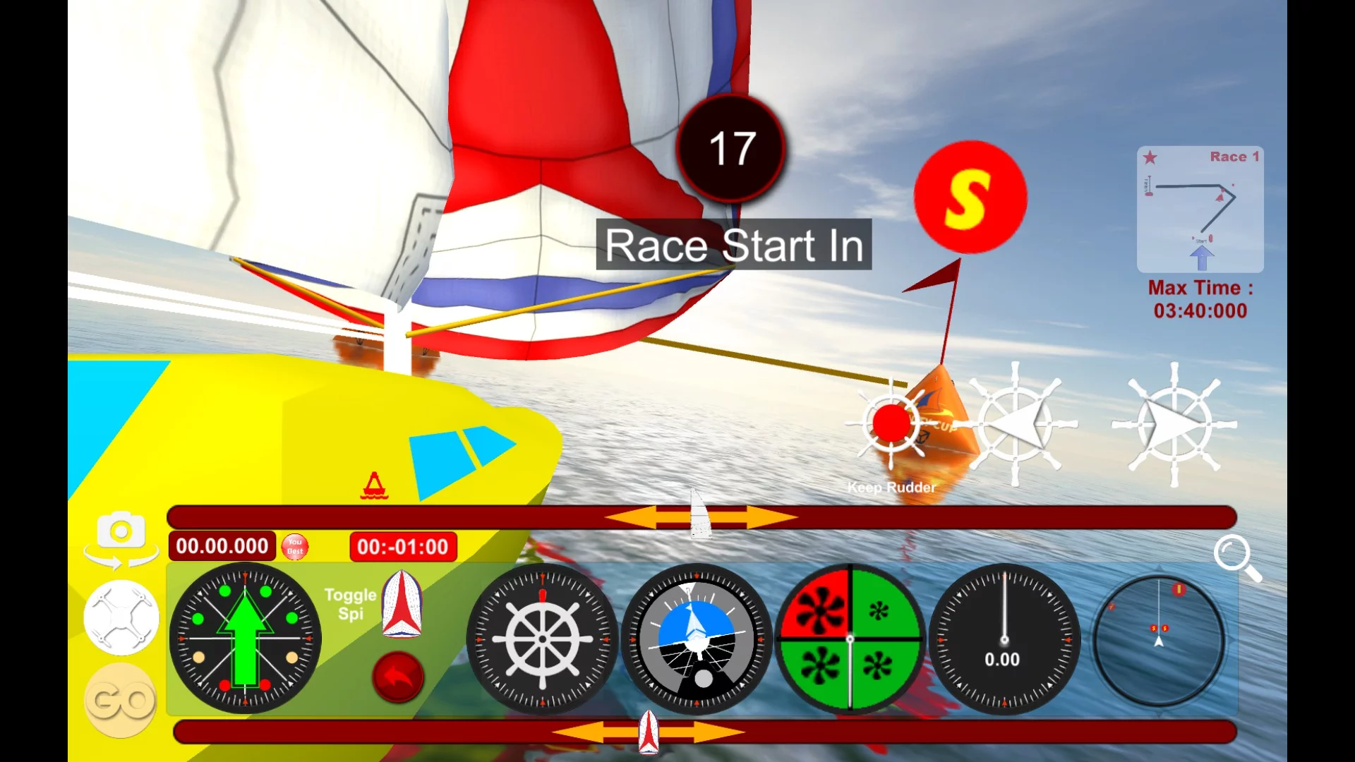 Изображение игры: Simple Sailing