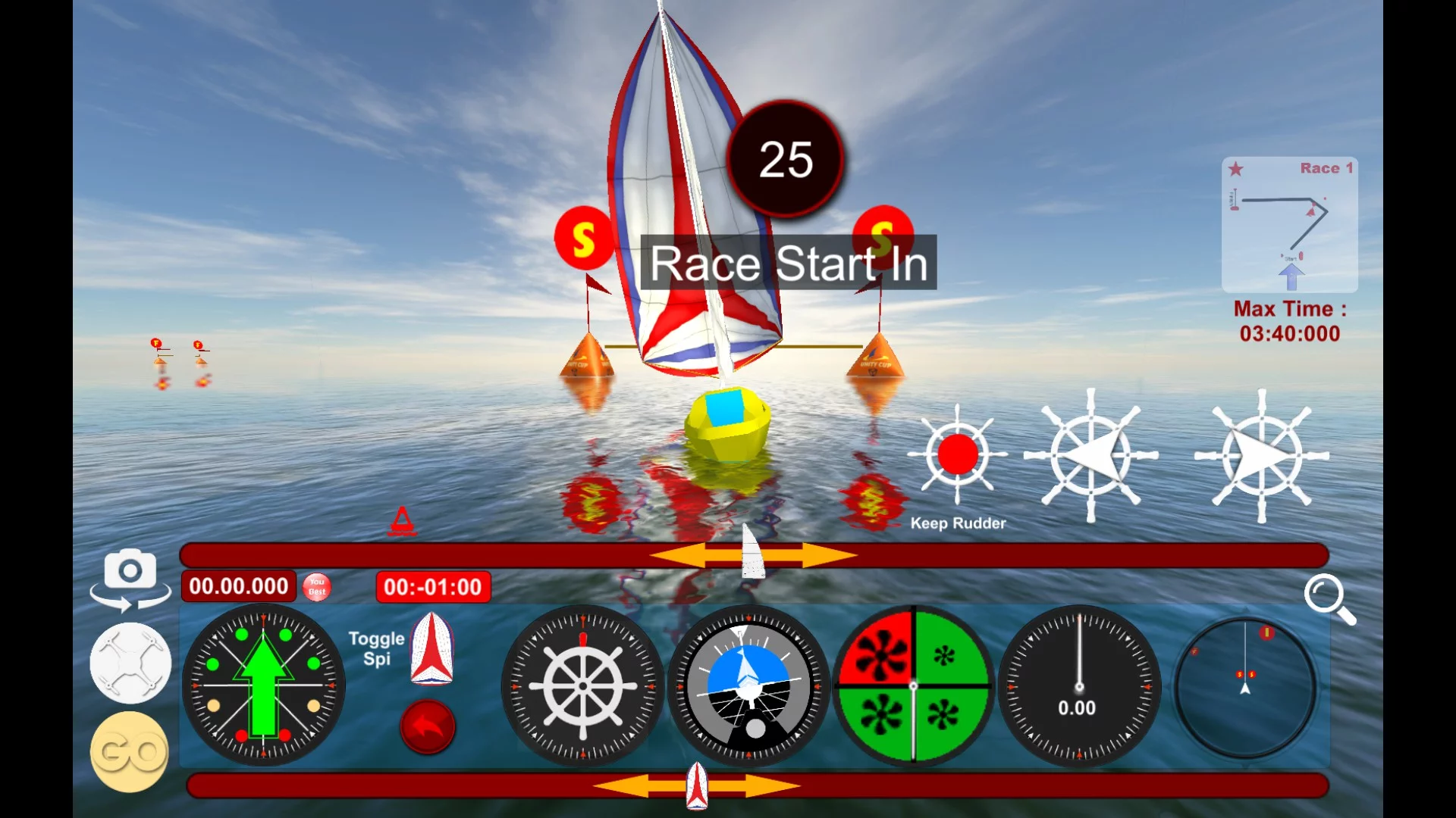 Изображение игры: Simple Sailing