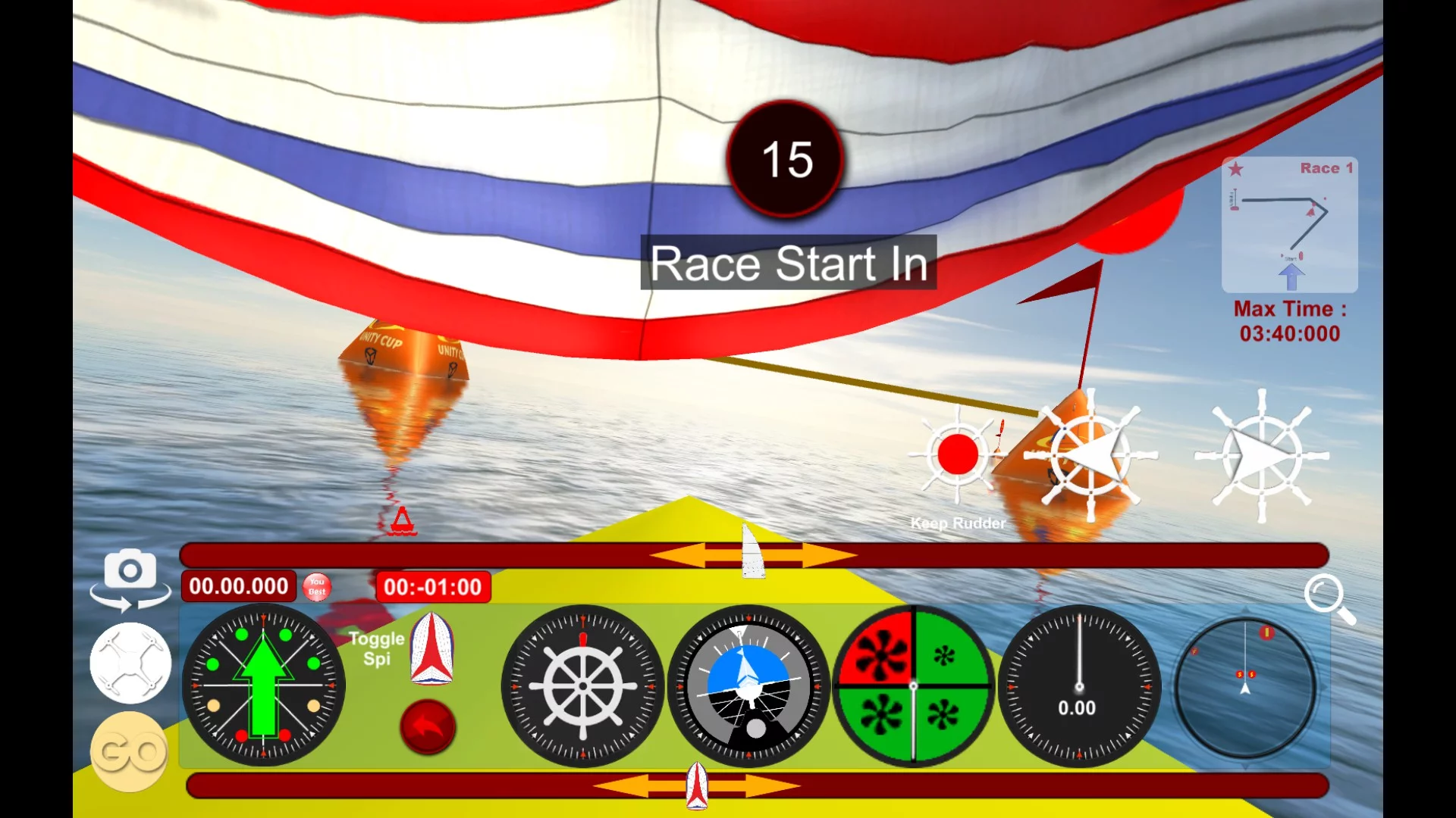 Изображение игры: Simple Sailing