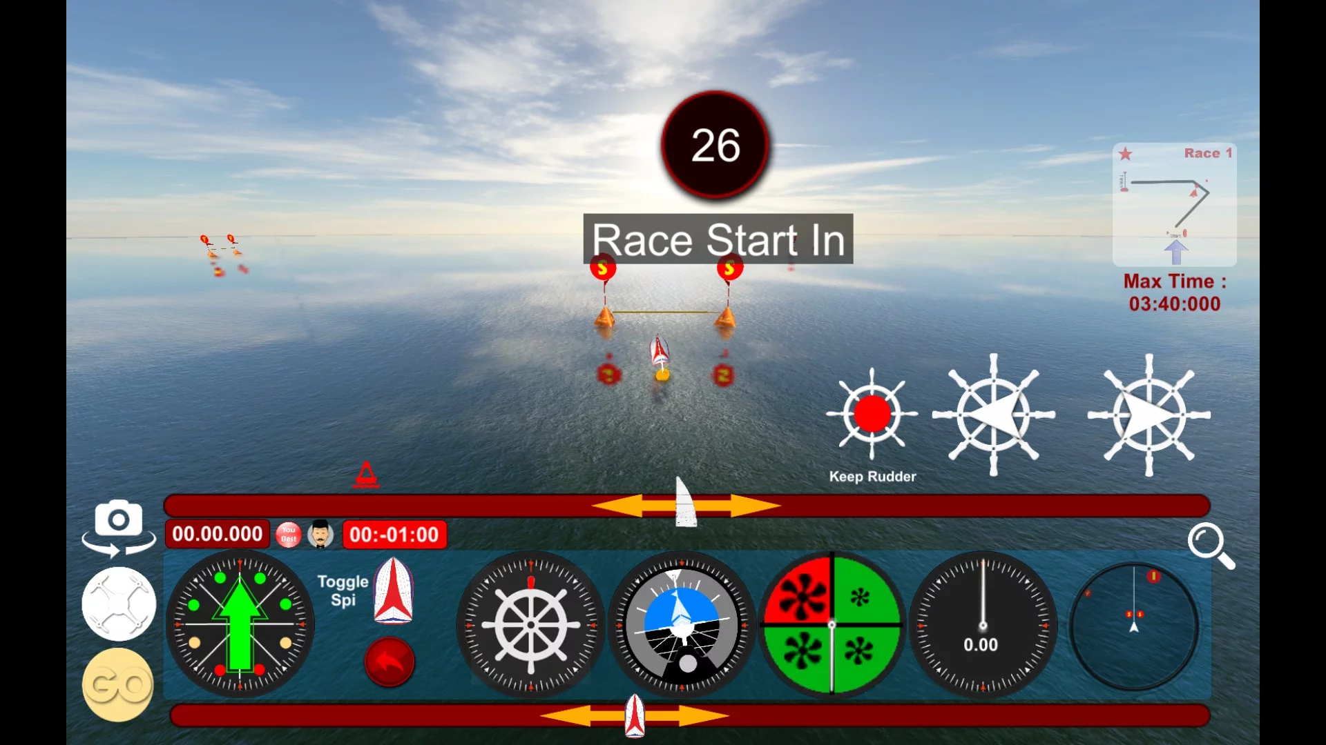 Изображение игры: Simple Sailing