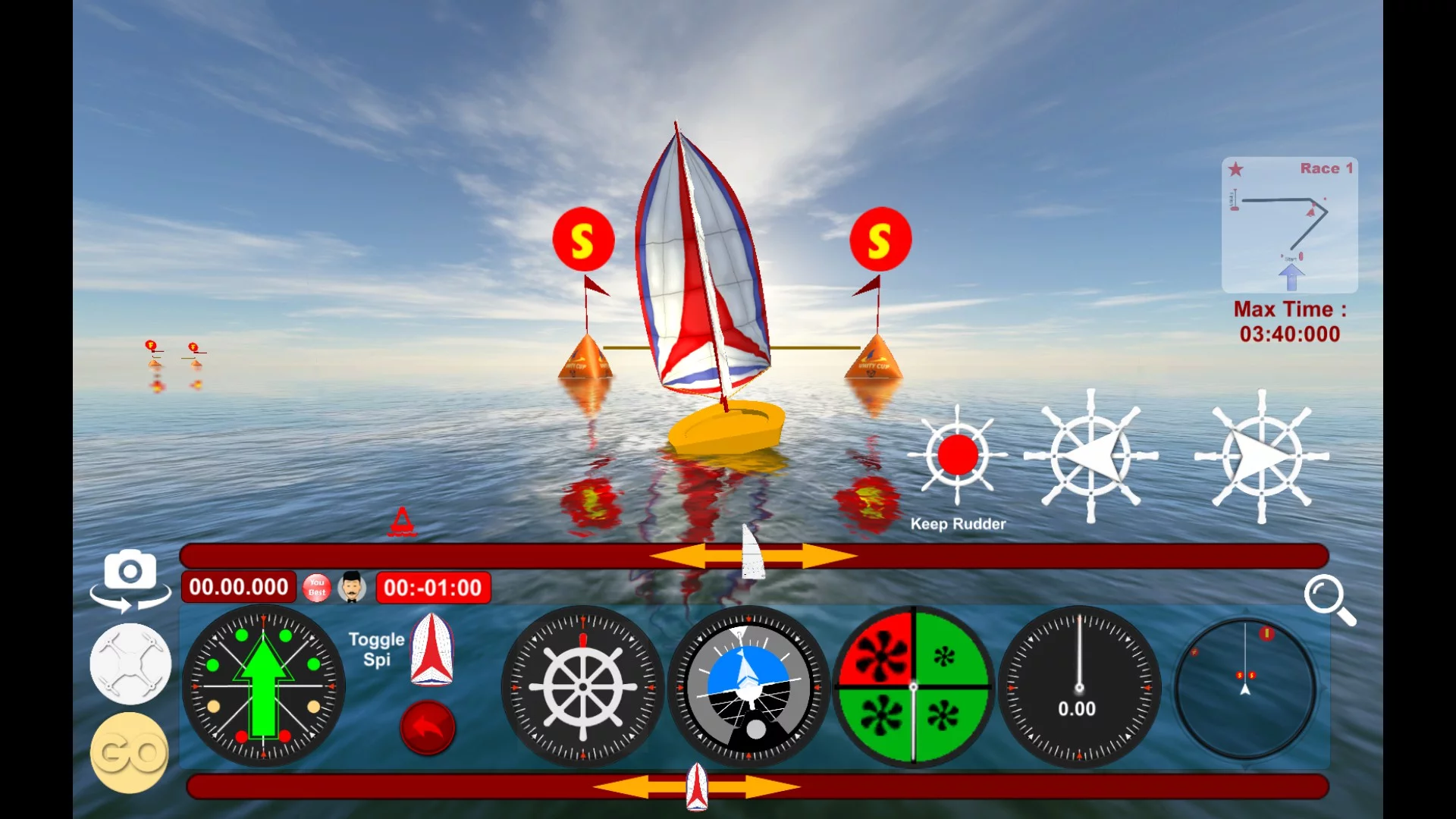 Изображение игры: Simple Sailing