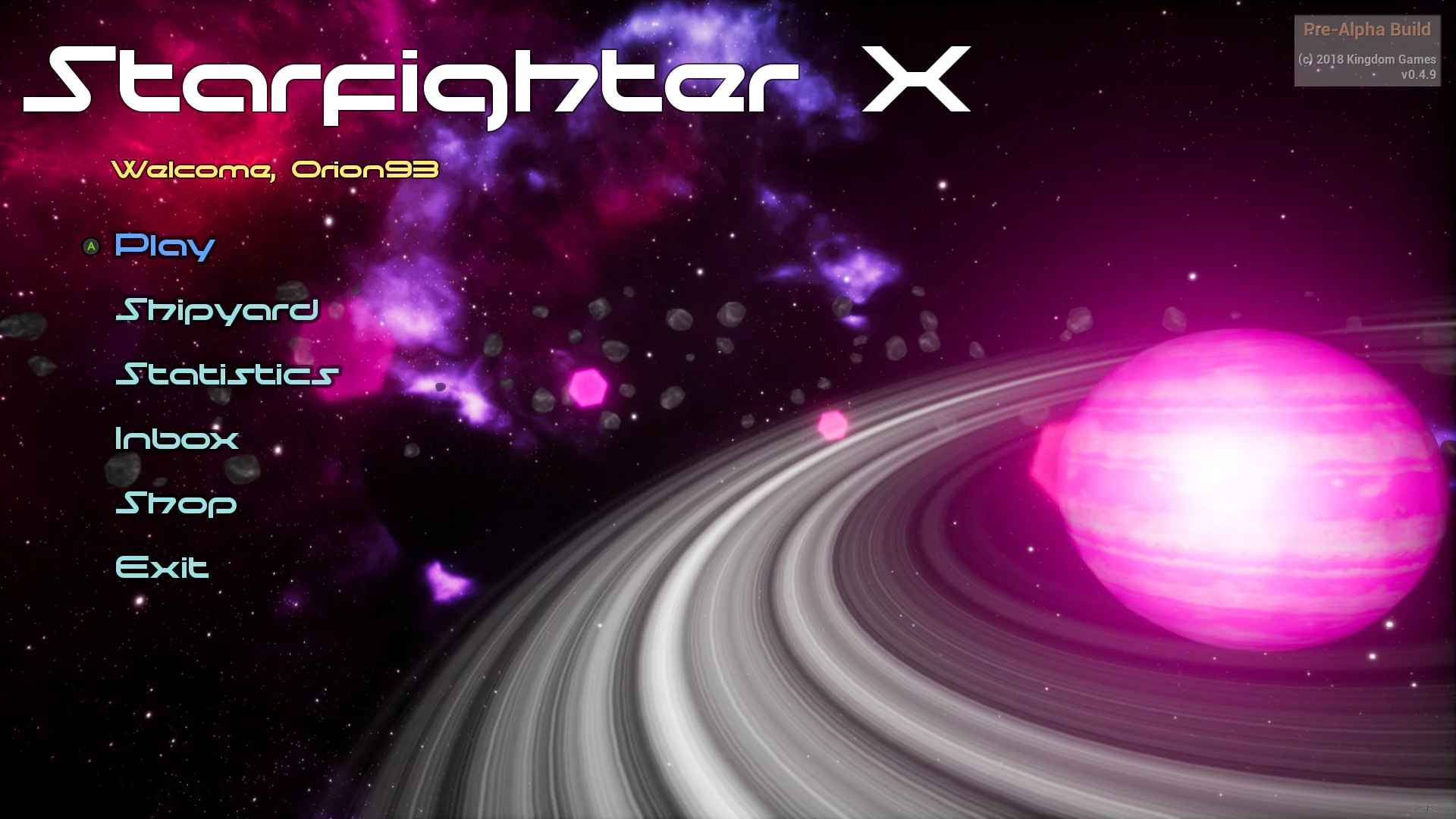 Изображение игры: Starfighter X
