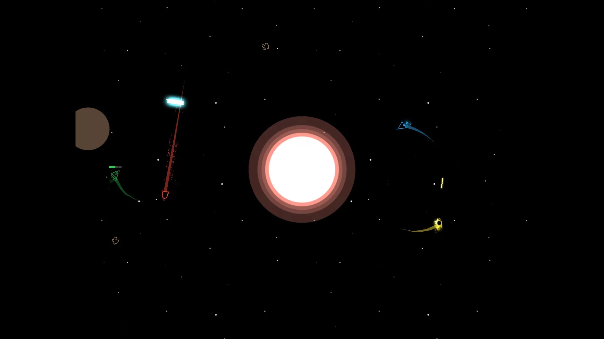 Изображение игры: Asteroid Deathmatch