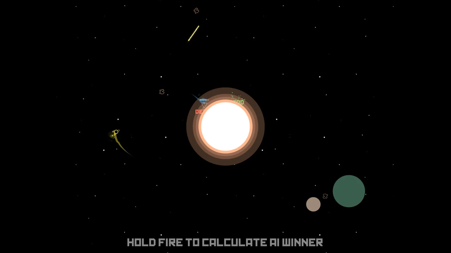 Изображение игры: Asteroid Deathmatch