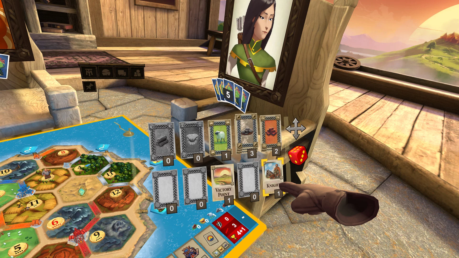 Изображение игры: Catan VR