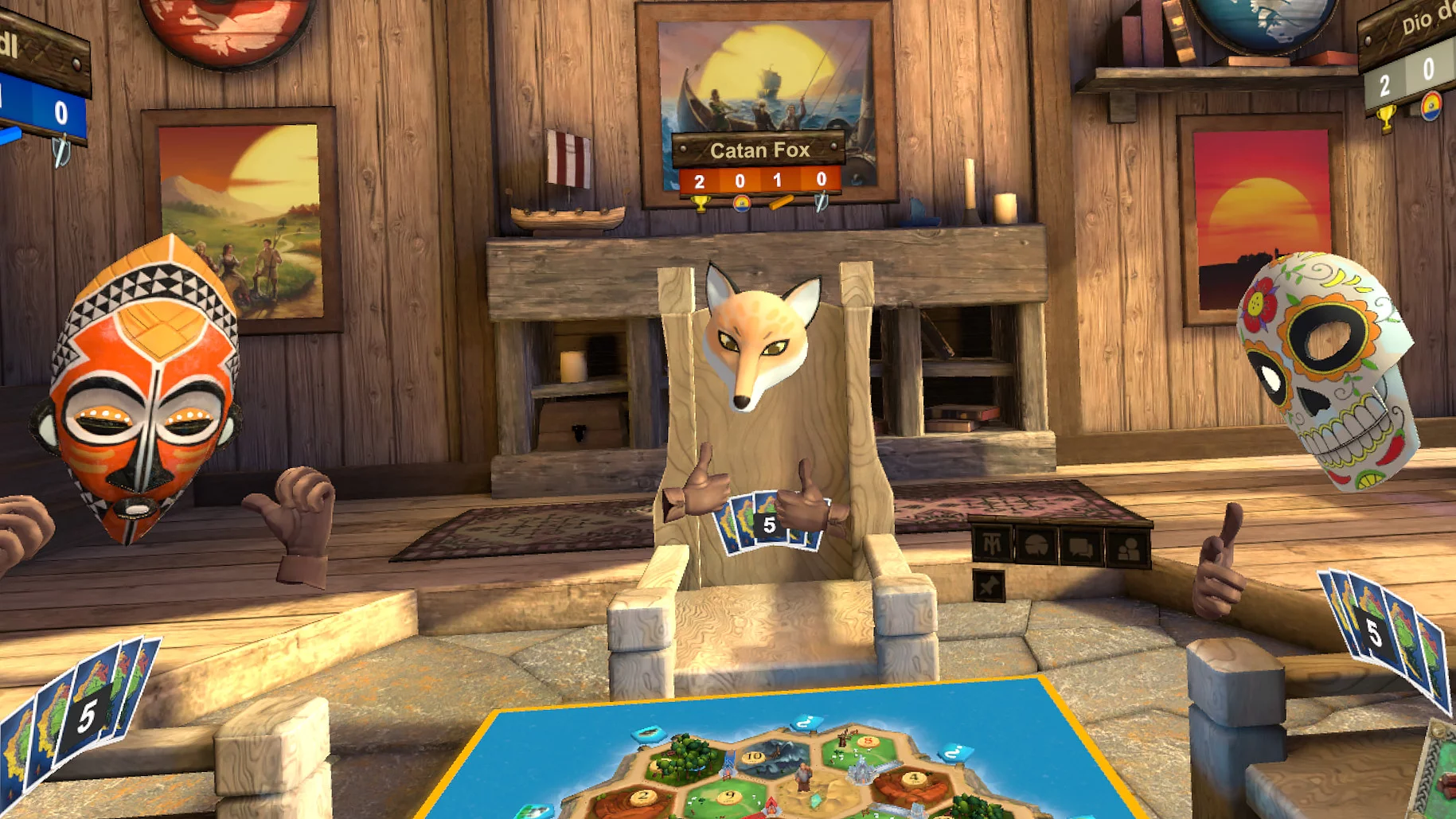 Изображение игры: Catan VR