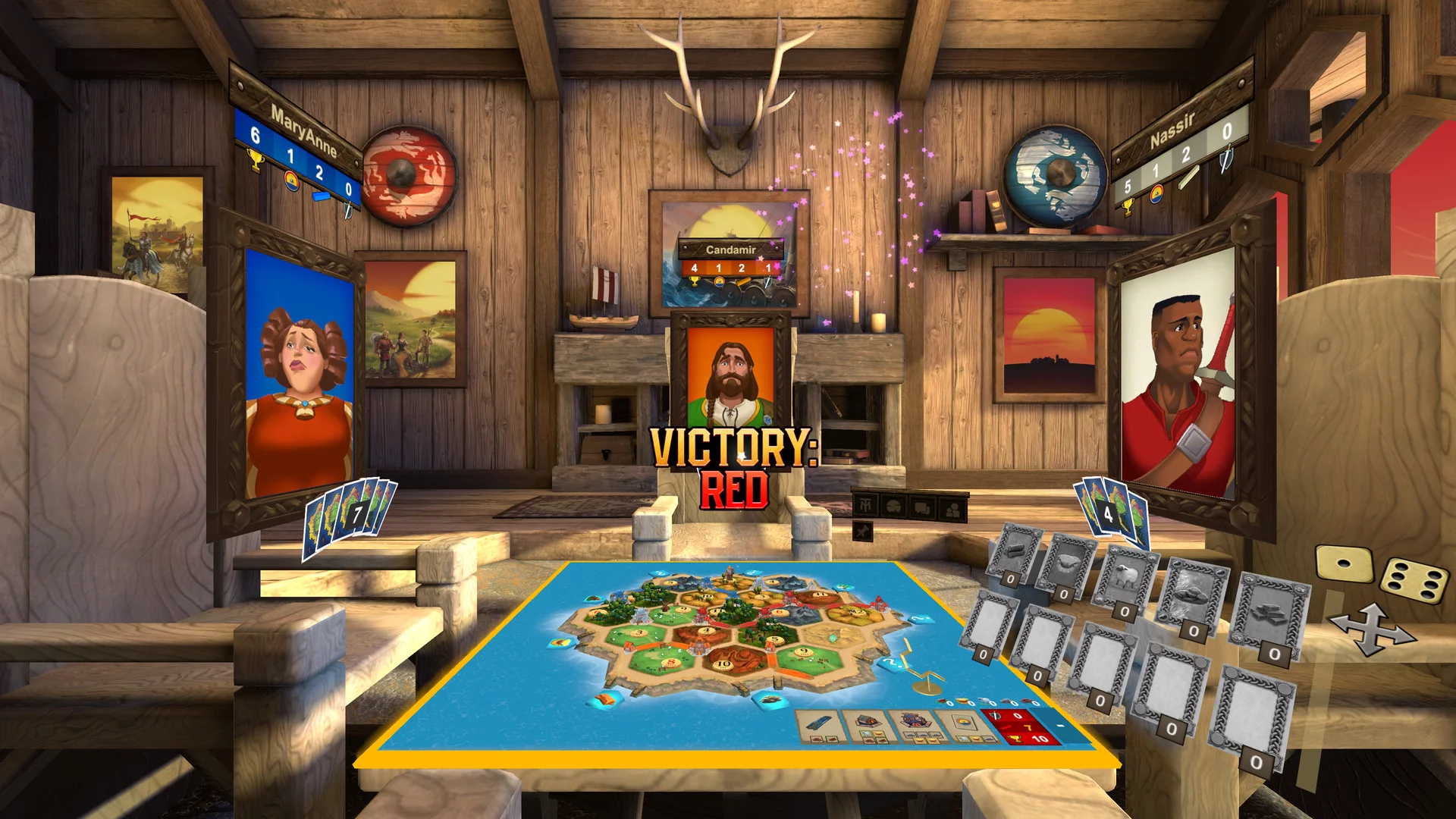 Изображение игры: Catan VR