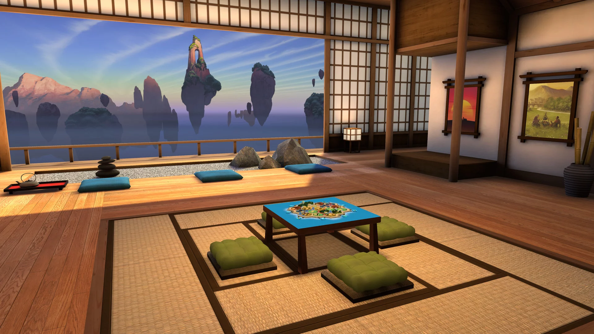 Изображение игры: Catan VR