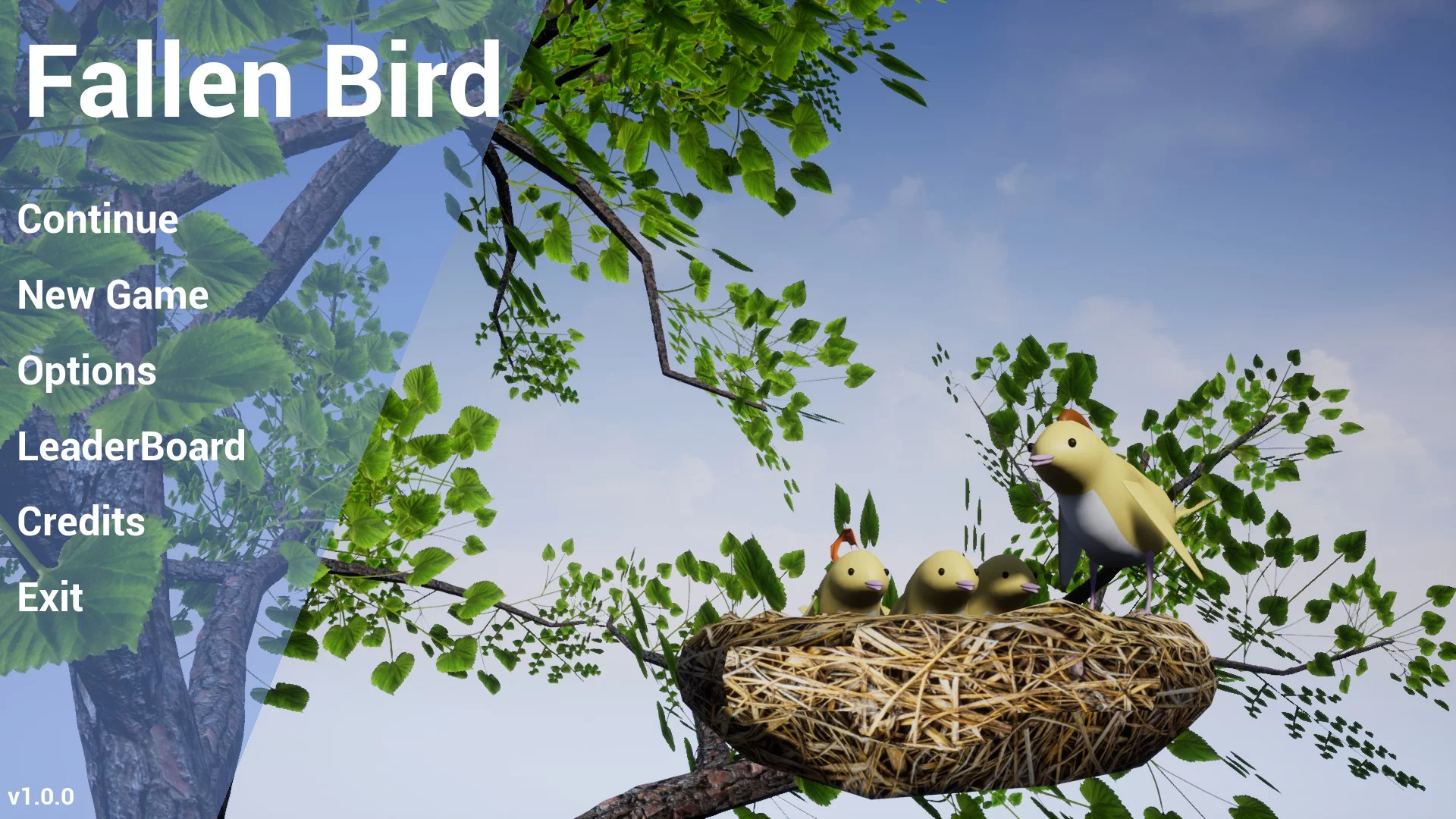 Изображение игры: Fallen Bird