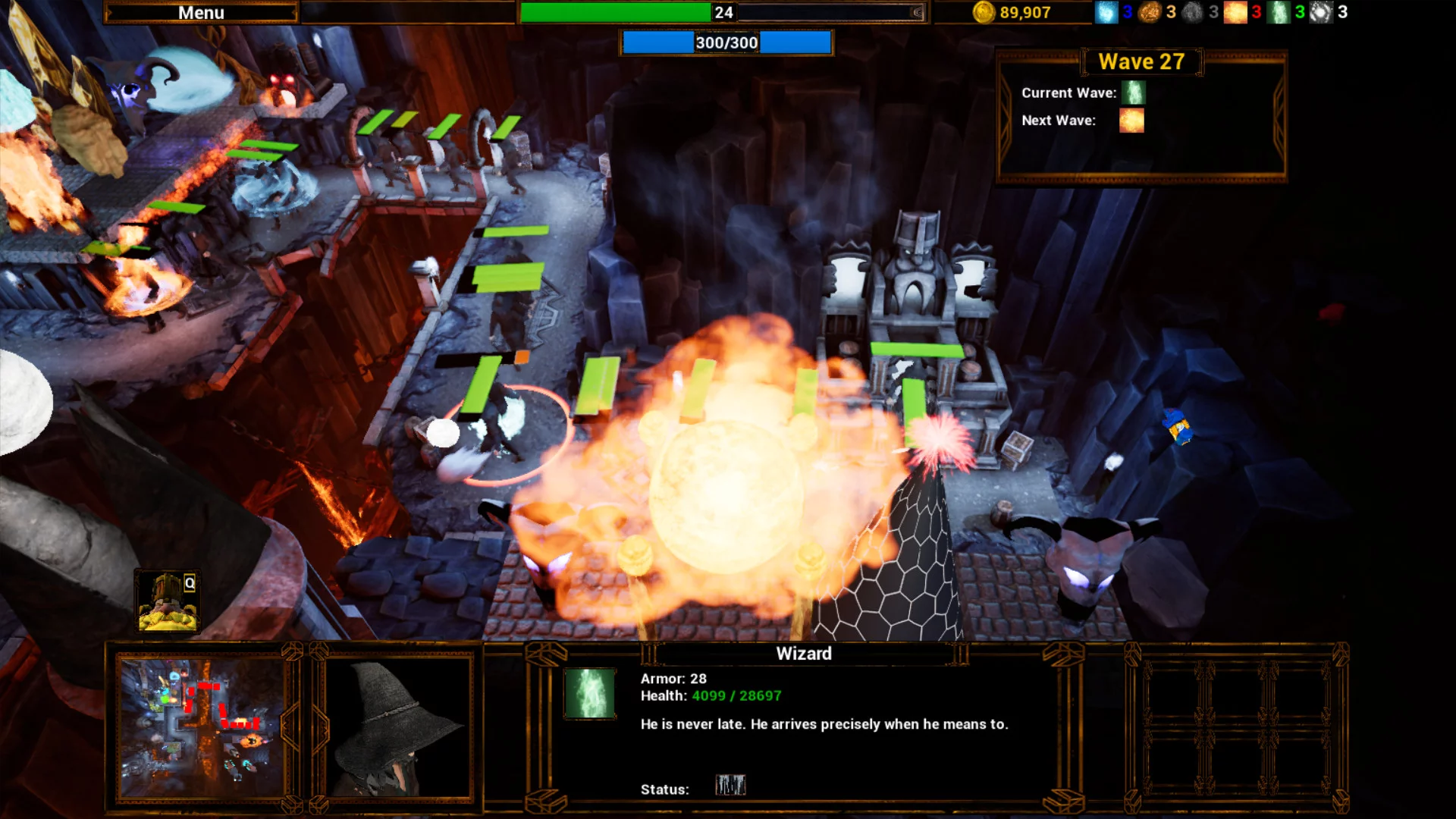 Изображение игры: Dwarf Defense