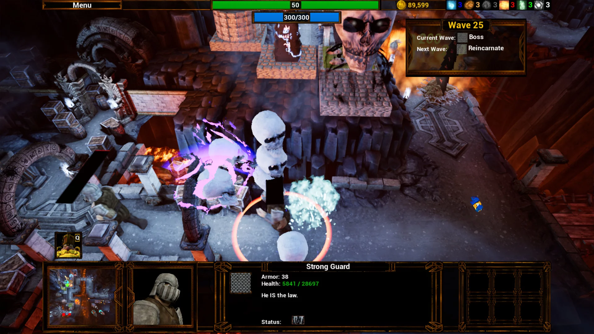 Изображение игры: Dwarf Defense