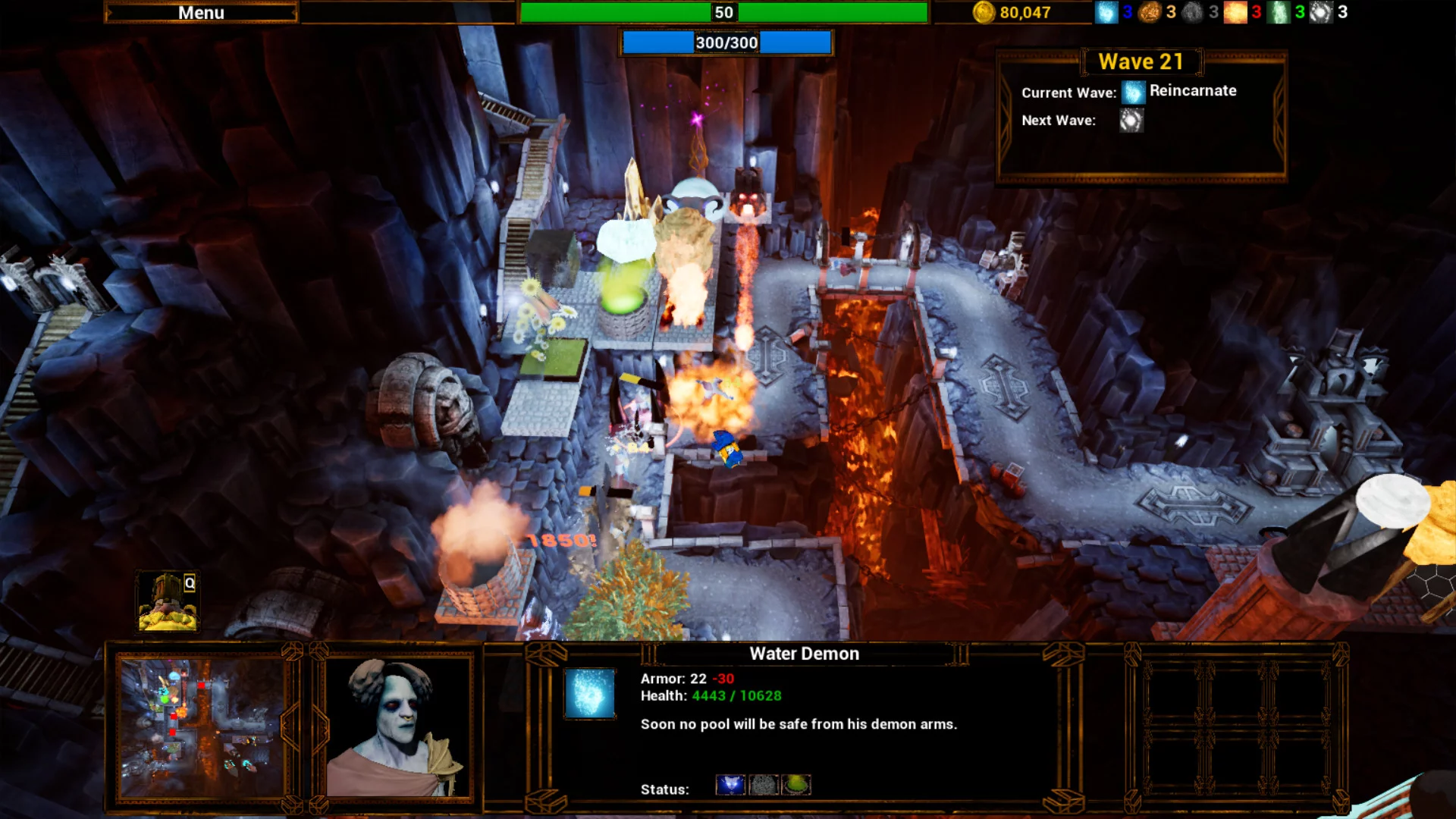 Изображение игры: Dwarf Defense
