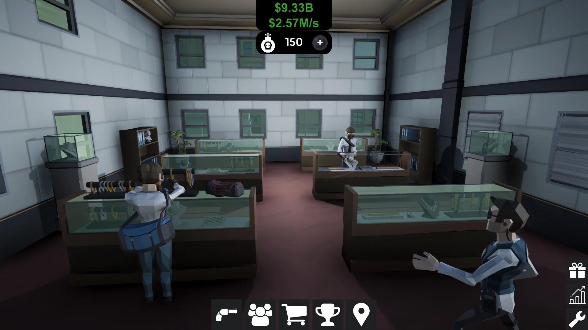 Изображение игры: Idle Heist