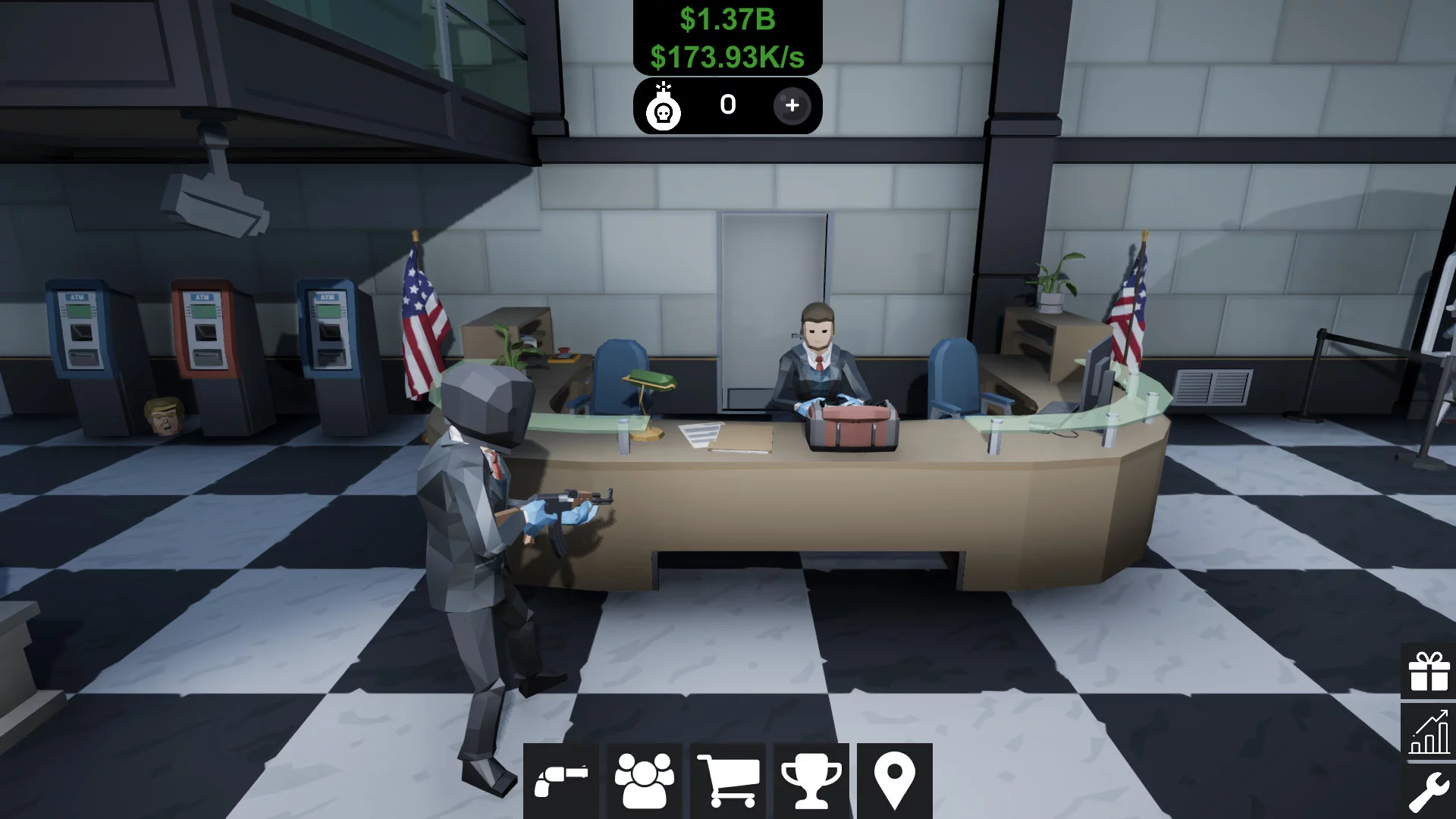 Изображение игры: Idle Heist