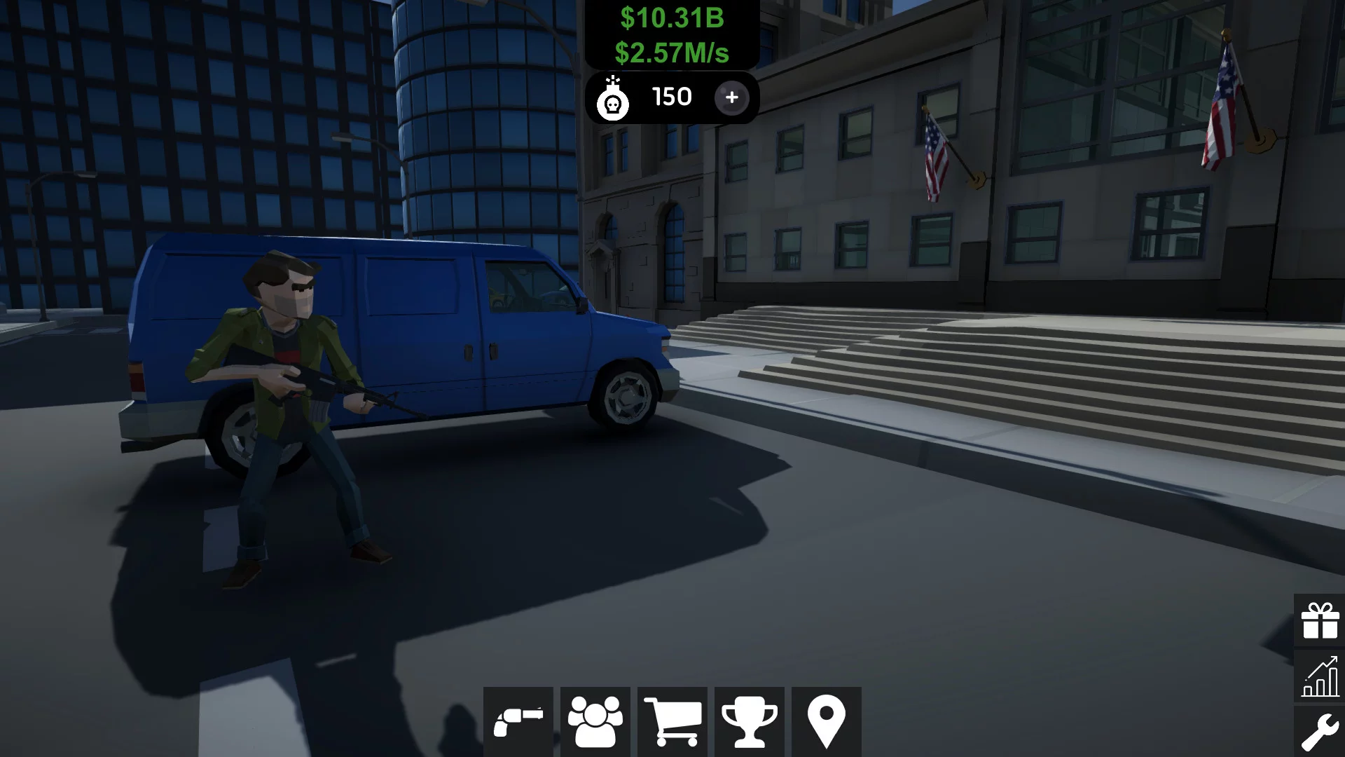 Изображение игры: Idle Heist