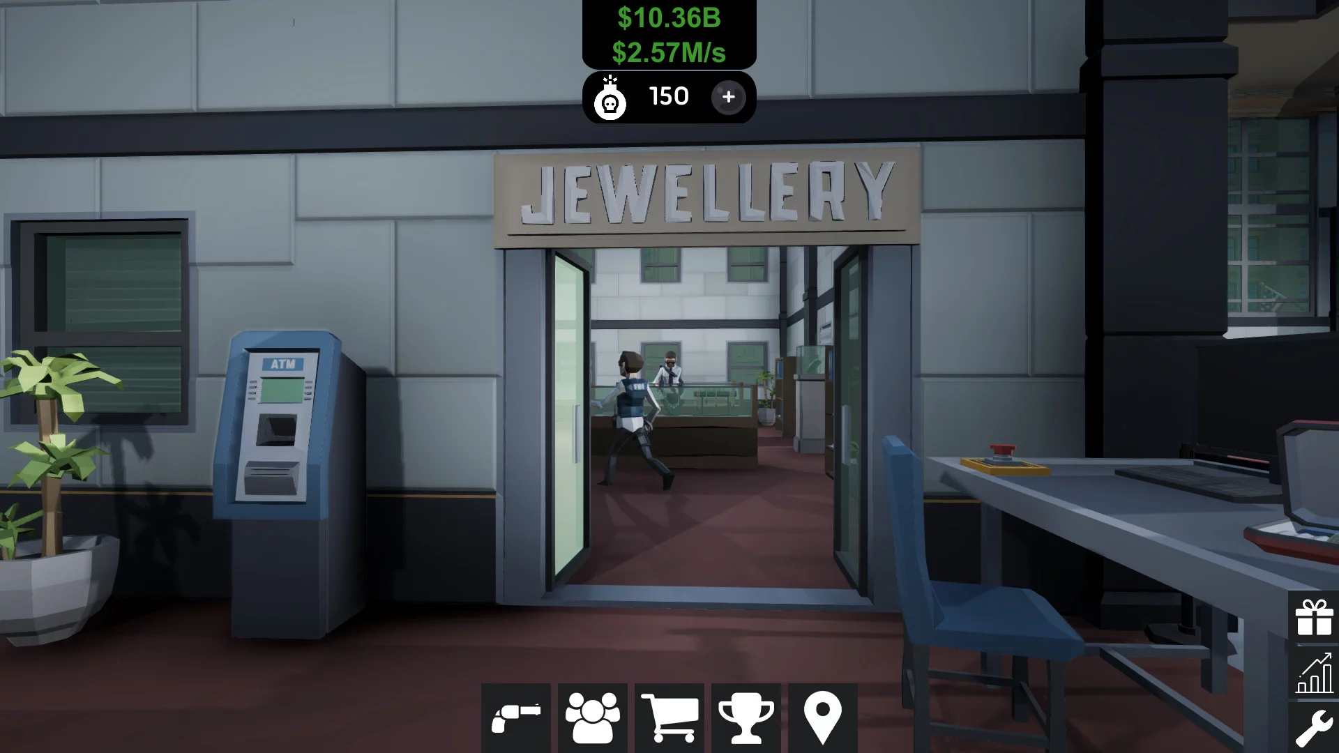 Изображение игры: Idle Heist