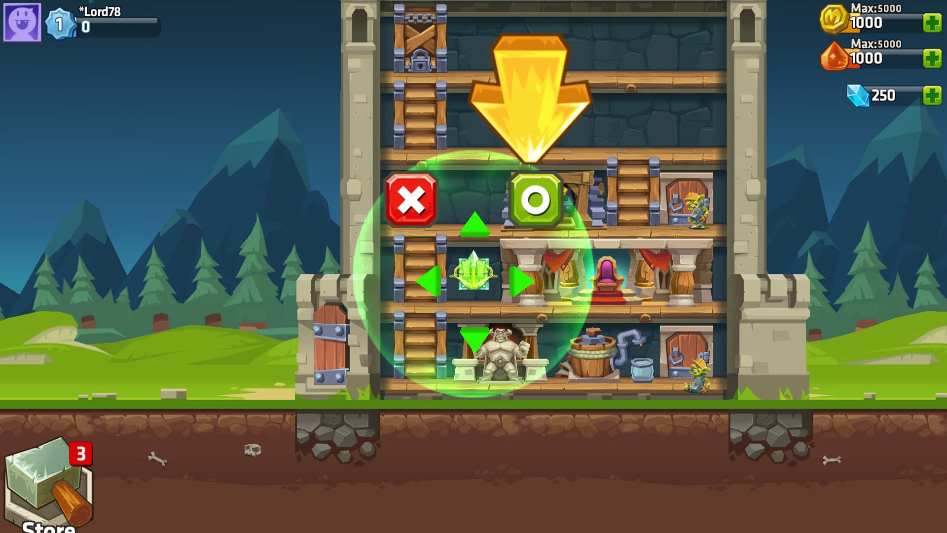 Изображение игры: Monster Castle